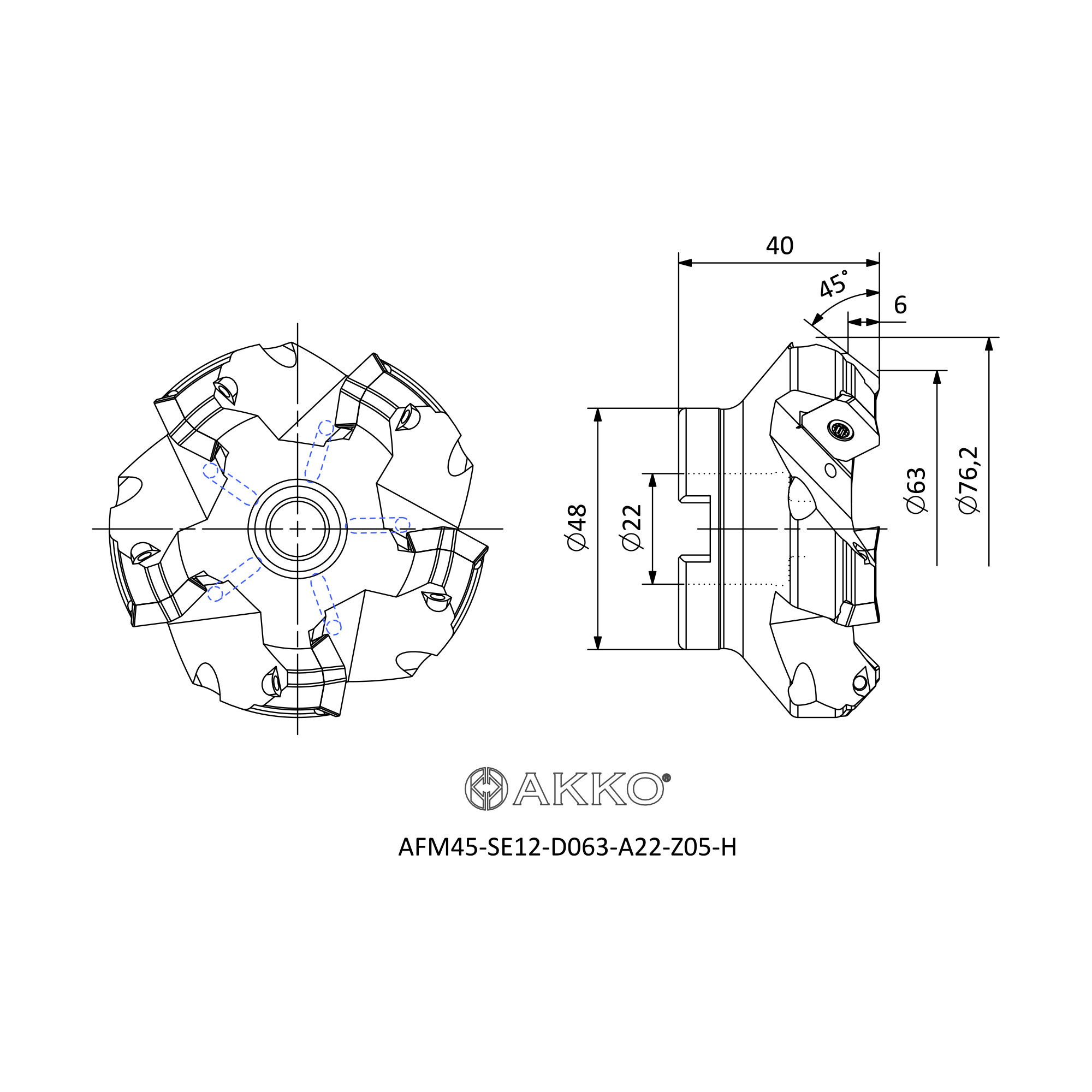 AKKO AFM45-SE12-D063-A22-Z05-H — фото 3