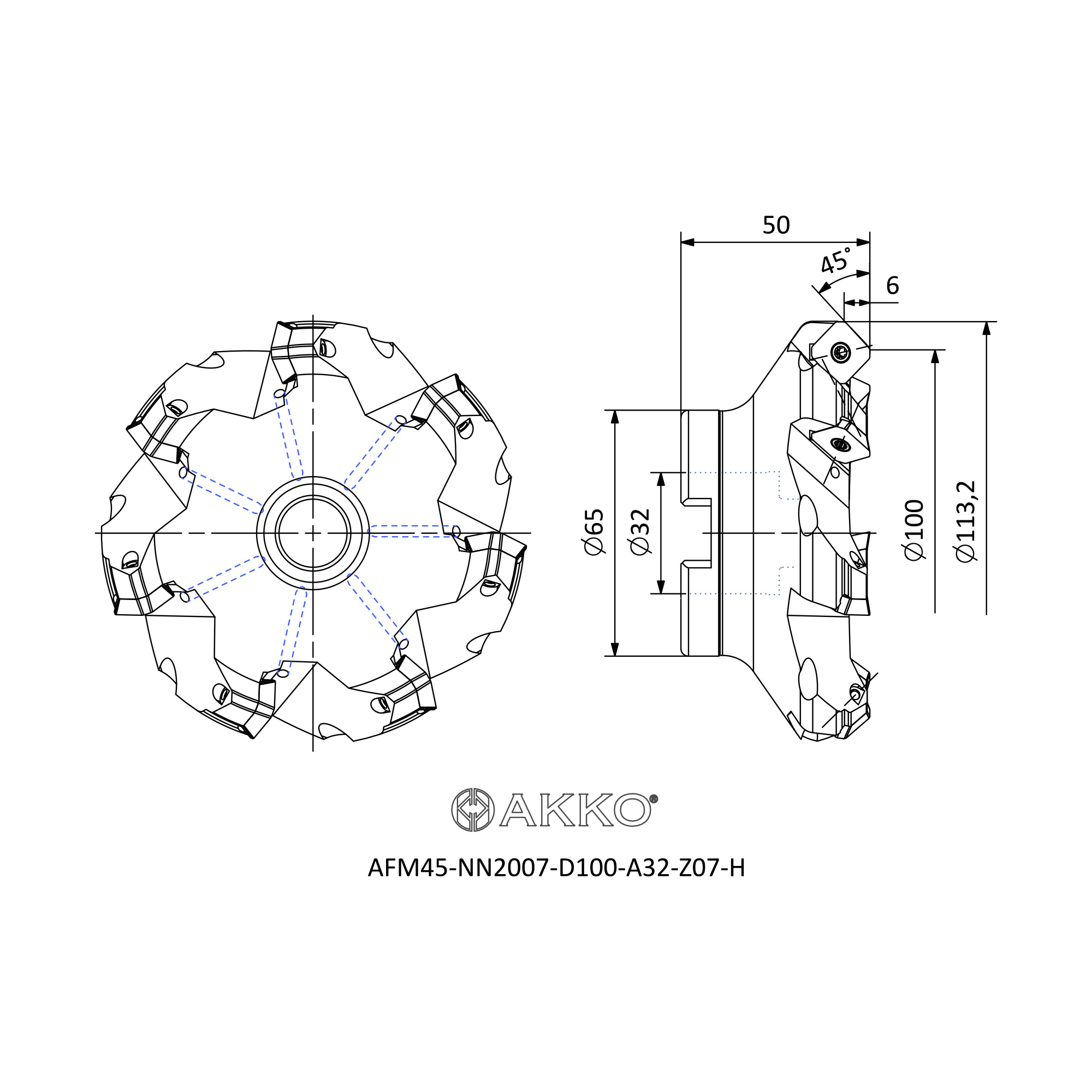 AKKO AFM45-SE12-D100-A32-Z07-H — фото 3