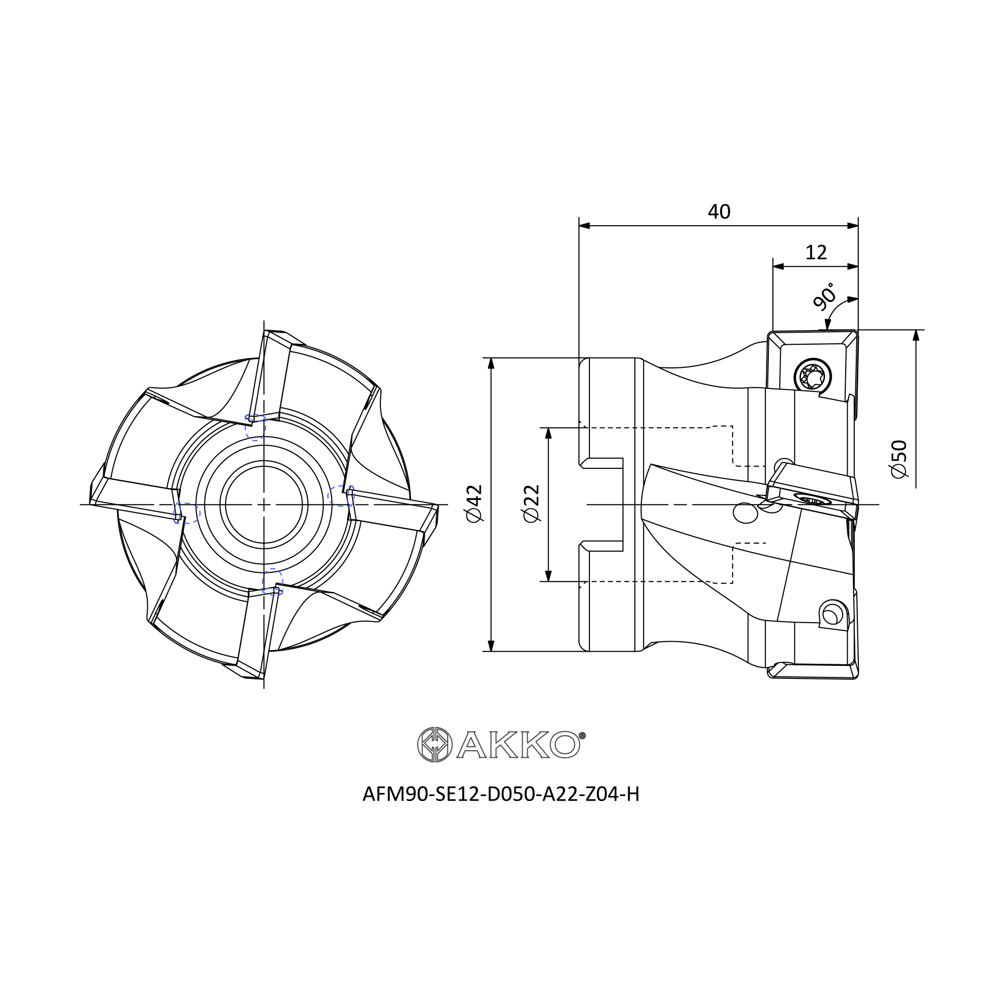 AKKO AFM90-SE12-D050-A22-Z04-H — фото 3