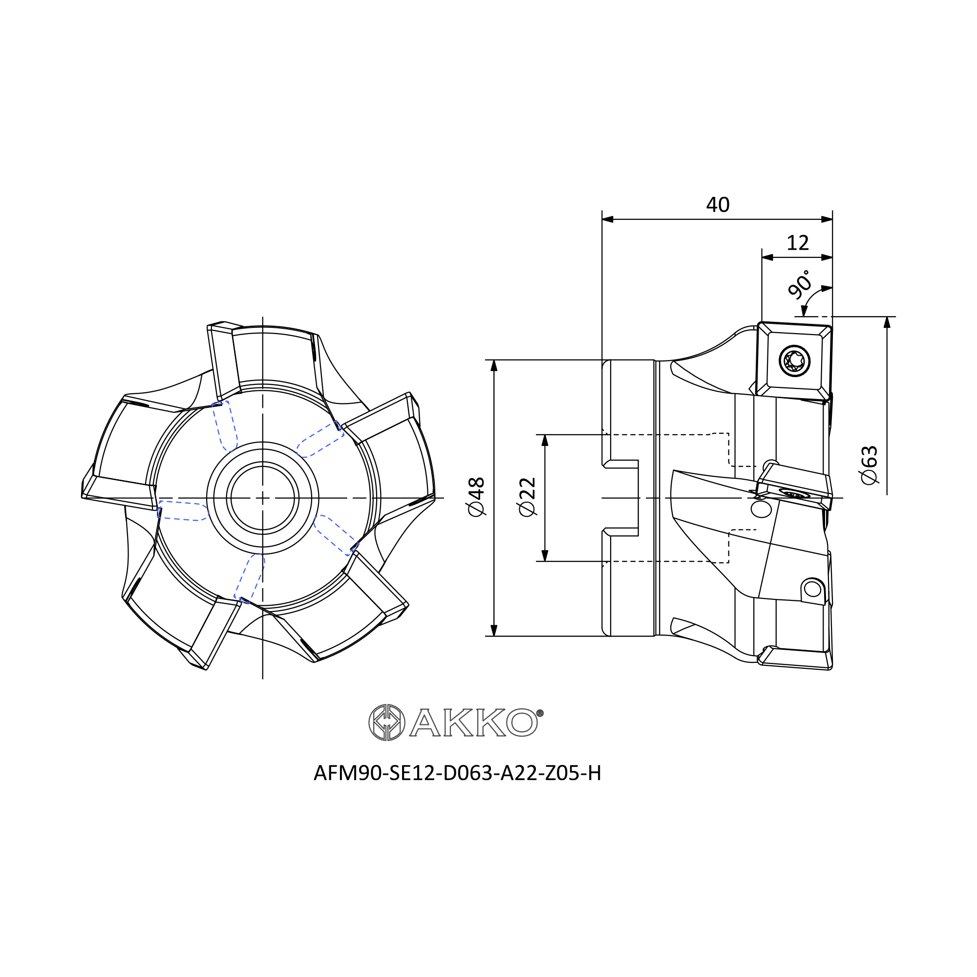 AKKO AFM90-SE12-D063-A22-Z05-H — фото 3