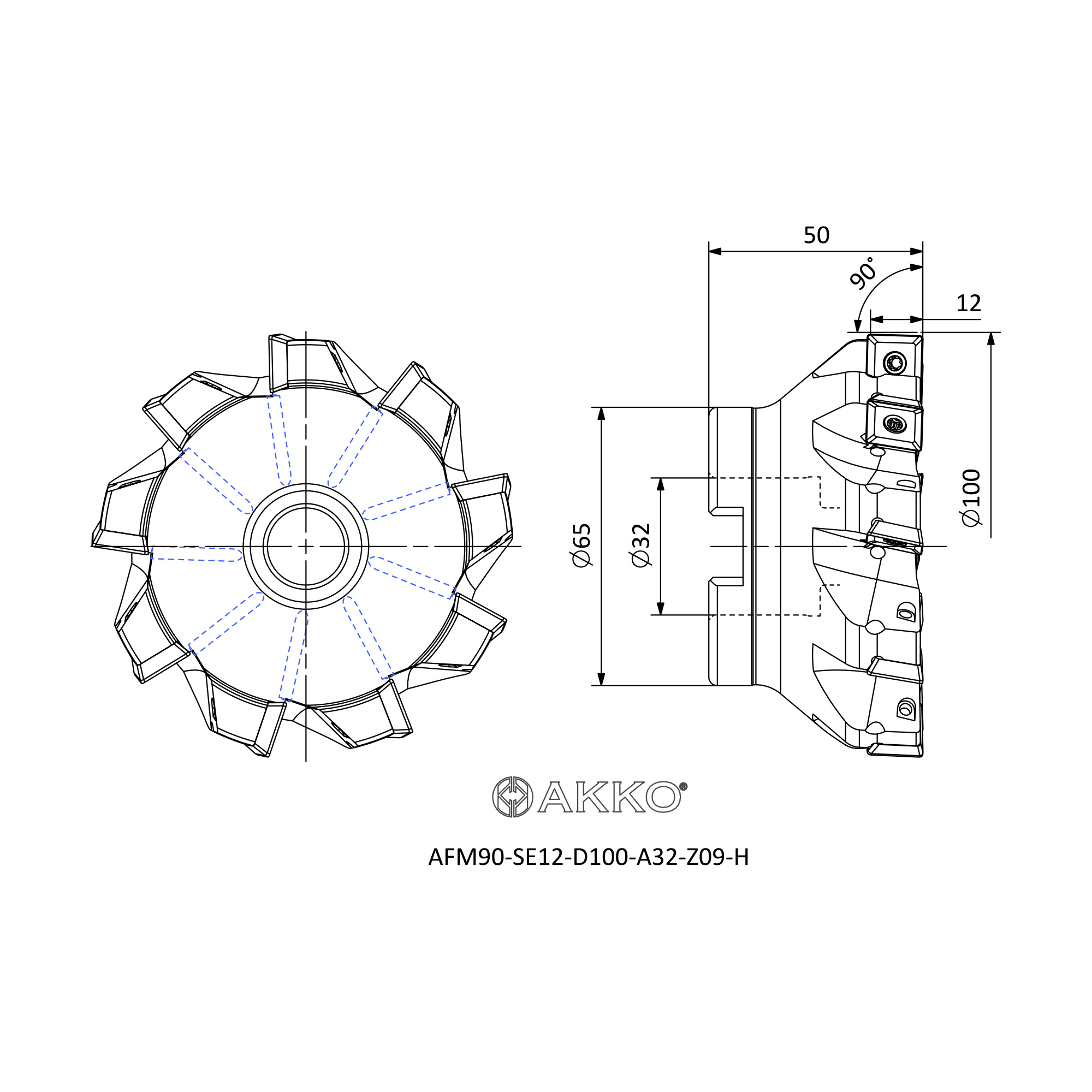 AKKO AFM90-SE12-D100-A32-Z09-H — фото 3