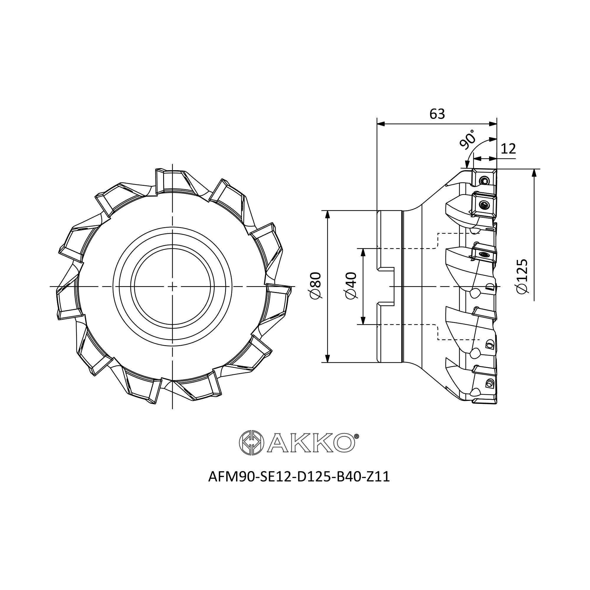 AKKO AFM90-SE12-D125-B40-Z11 — фото 3