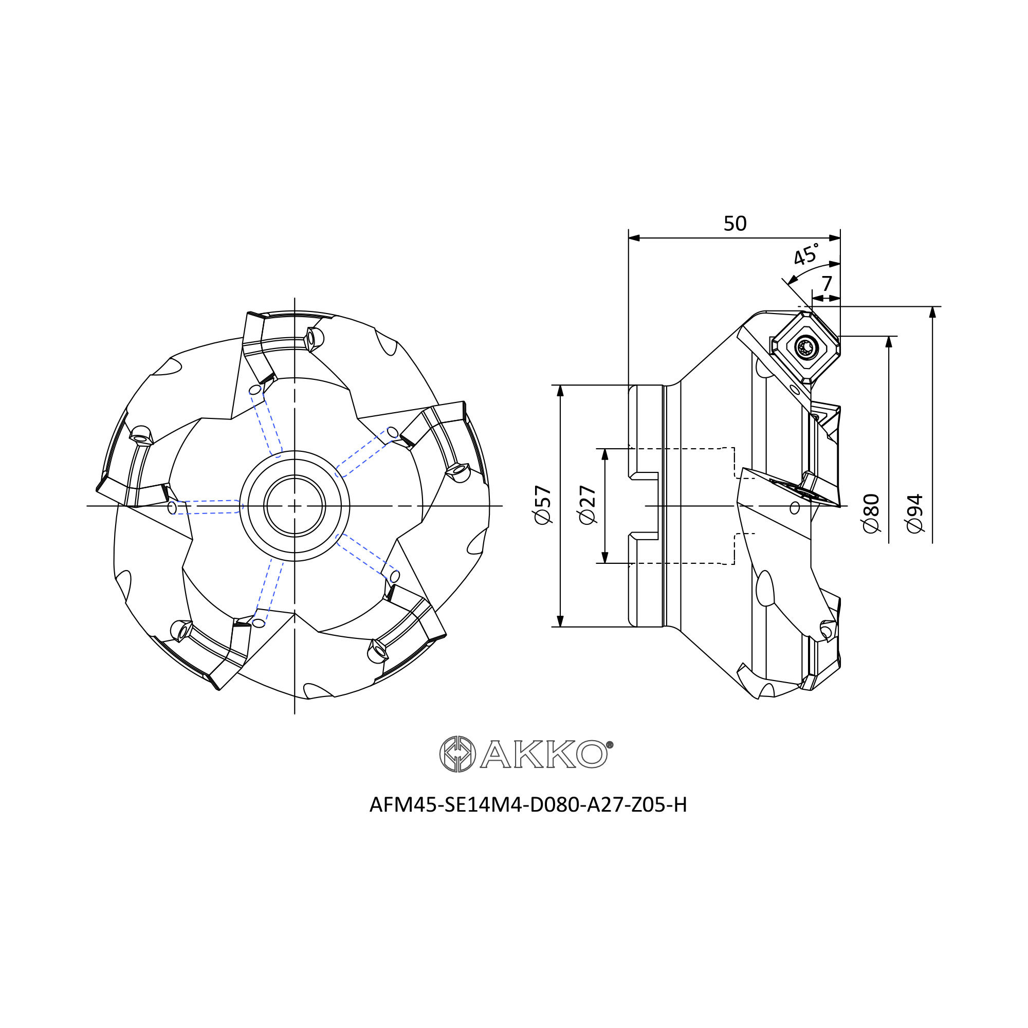 AKKO AFM45-SE14M4-D080-A27-Z05-H — фото 3