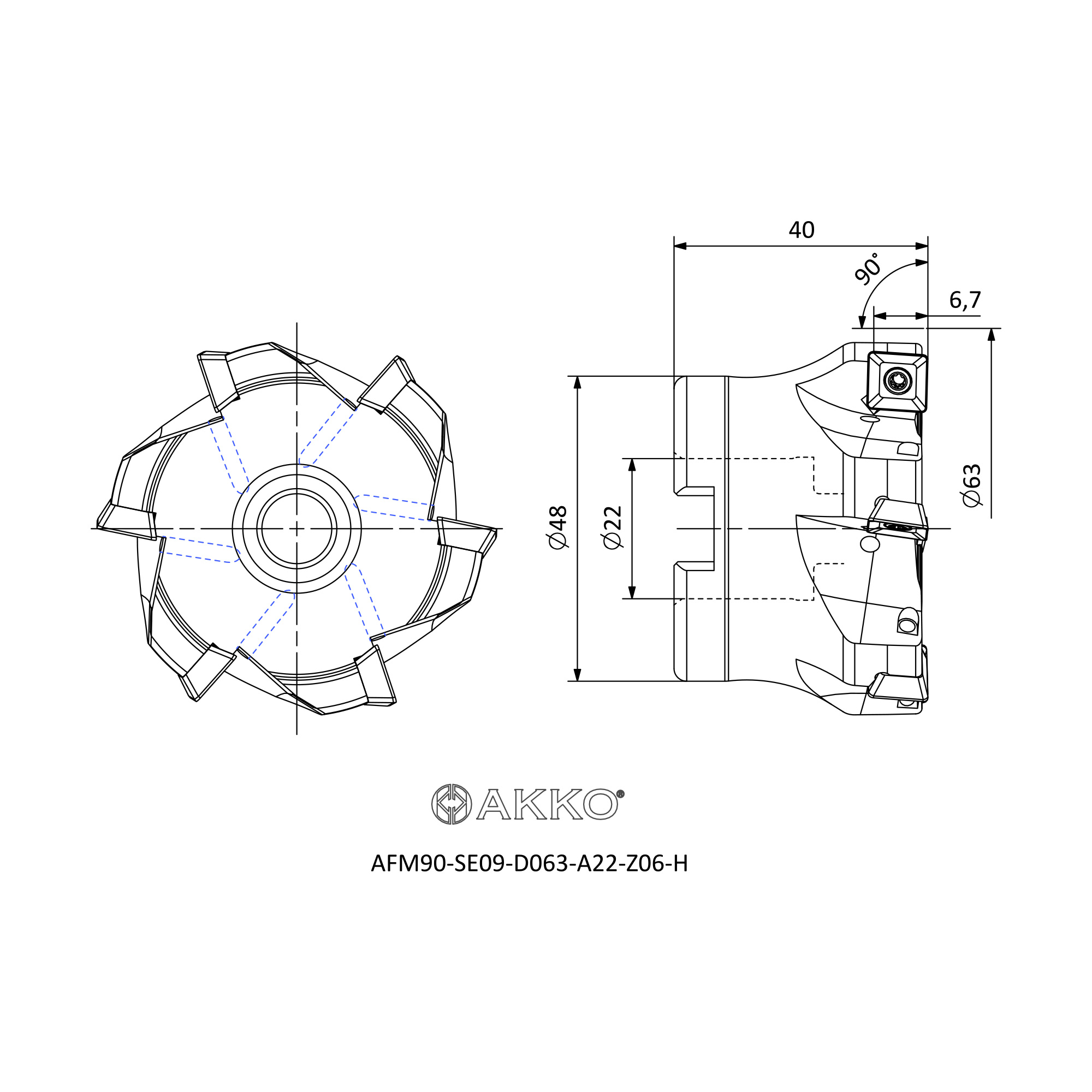 AKKO AFM90-SE09-D063-A22-Z06-H — фото 3