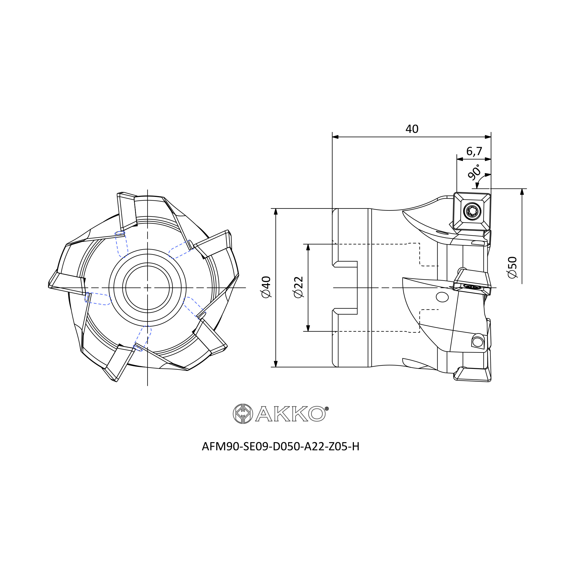 AKKO AFM90-SE09-D050-A22-Z05-H — фото 3