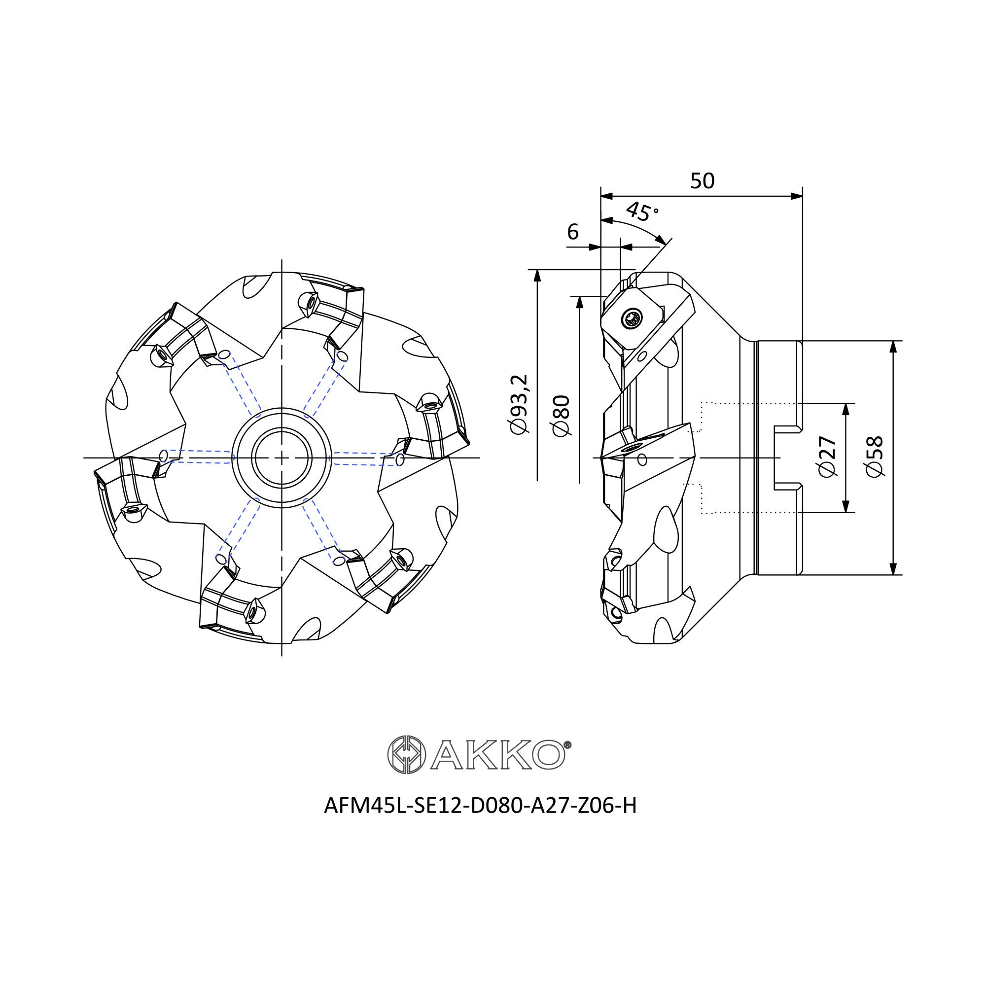 AKKO AFM45L-SE12-D080-A27-Z06-H — фото 3