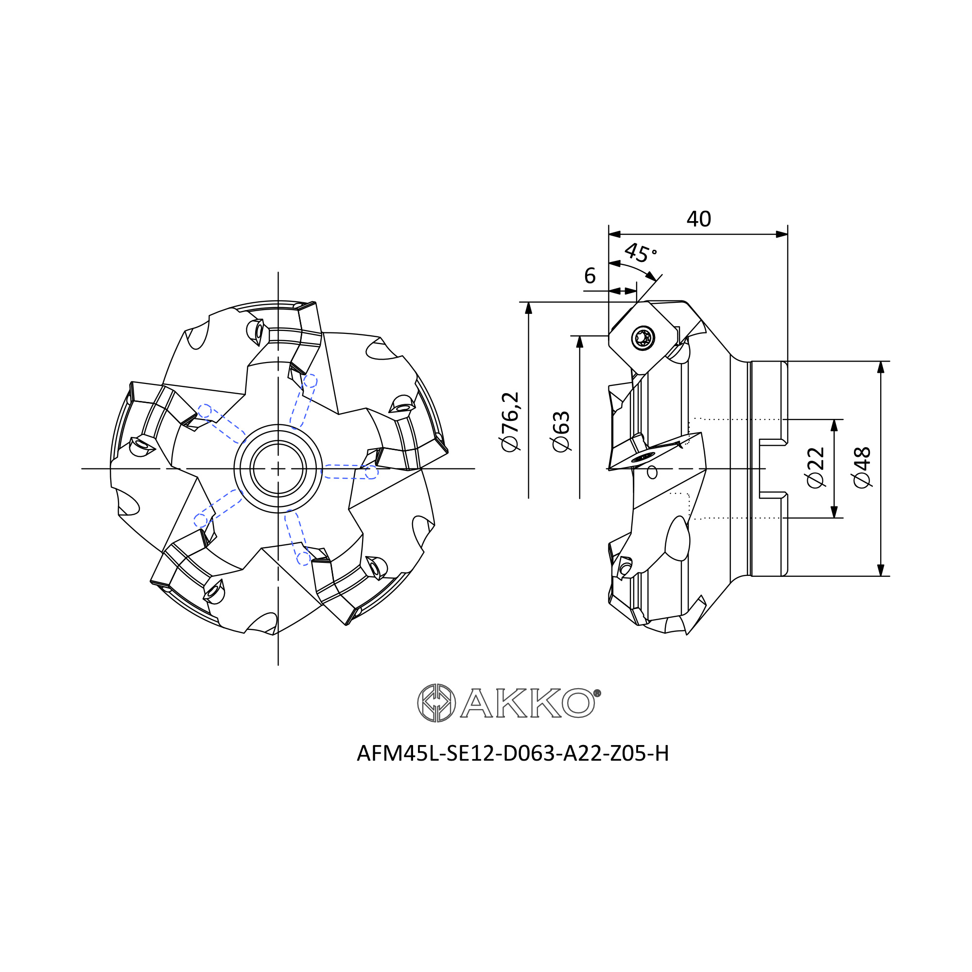 AKKO AFM45L-SE12-D063-A22-Z05-H — фото 3