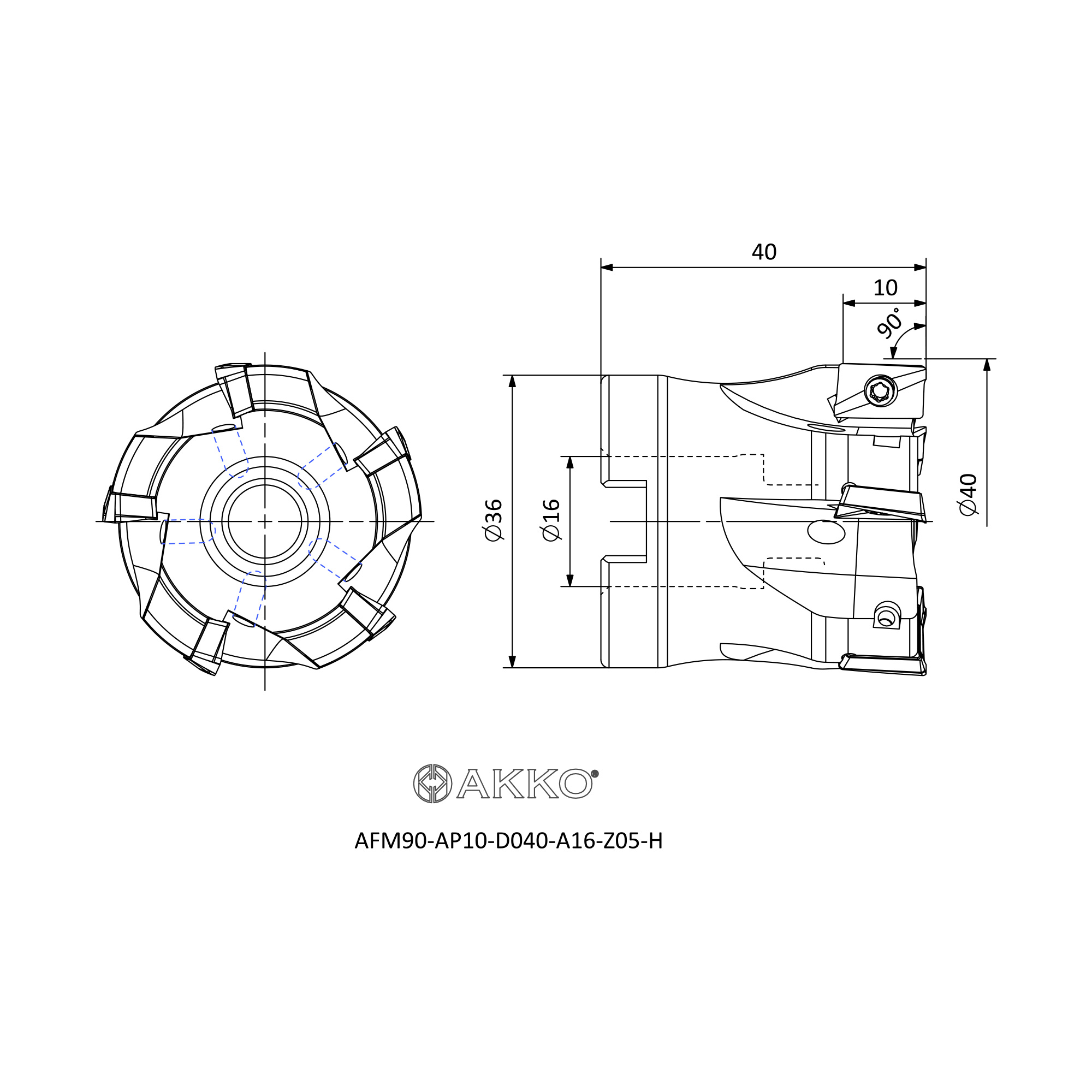 AKKO AFM90-AP10-D040-A16-Z05-H — фото 3
