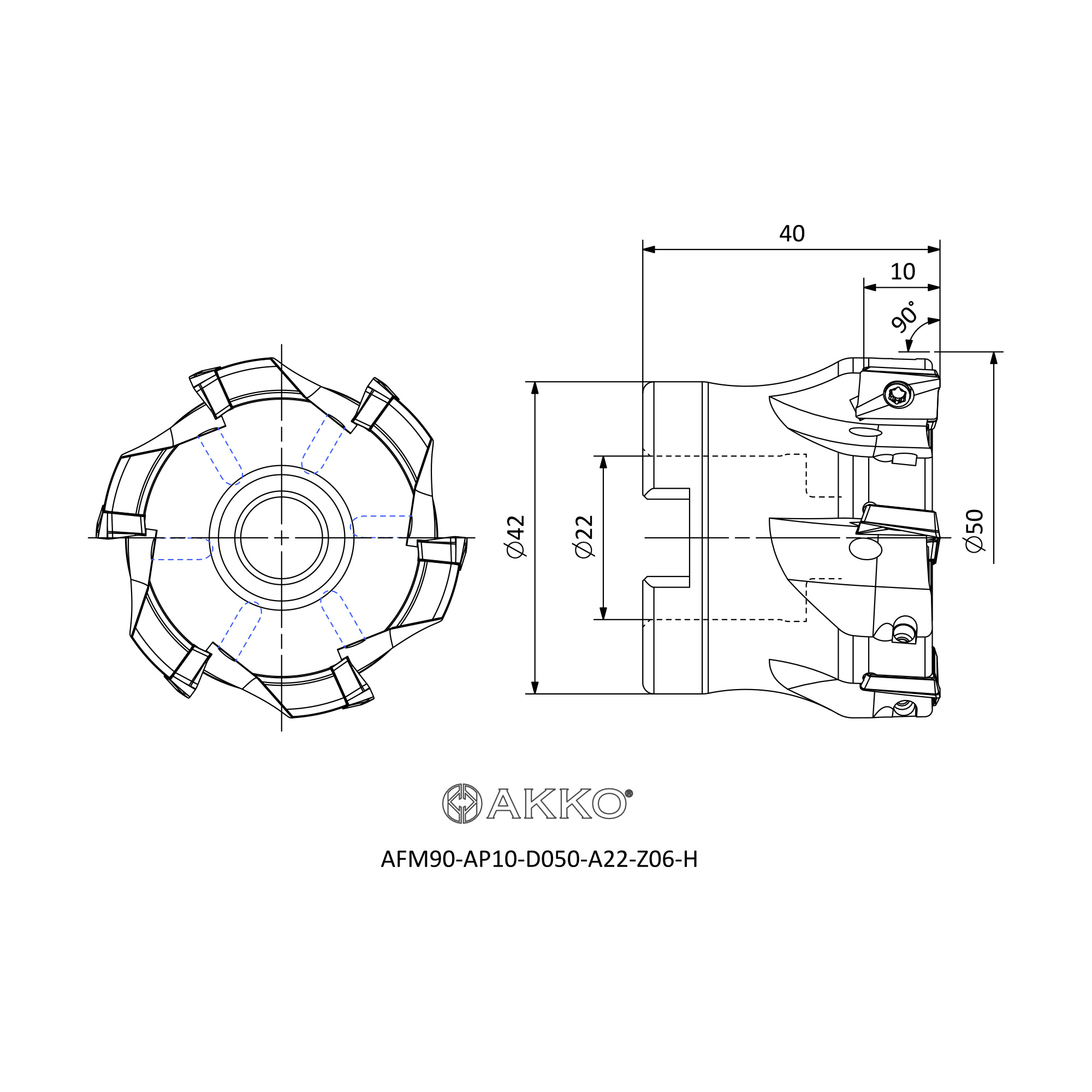 AKKO AFM90-AP10-D050-A22-Z06-H — фото 3