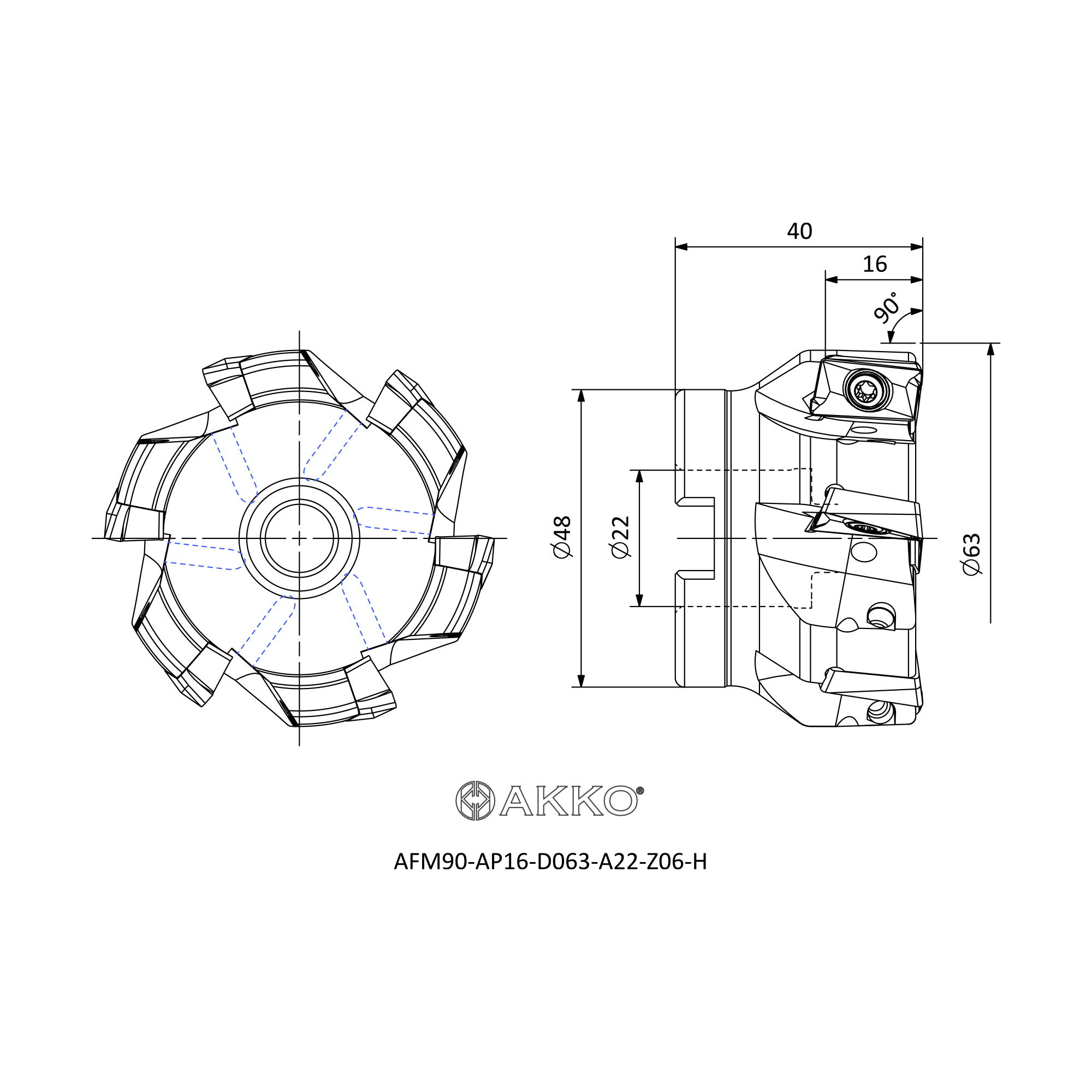AKKO AFM90-AP16-D063-A22-Z06-H — фото 3