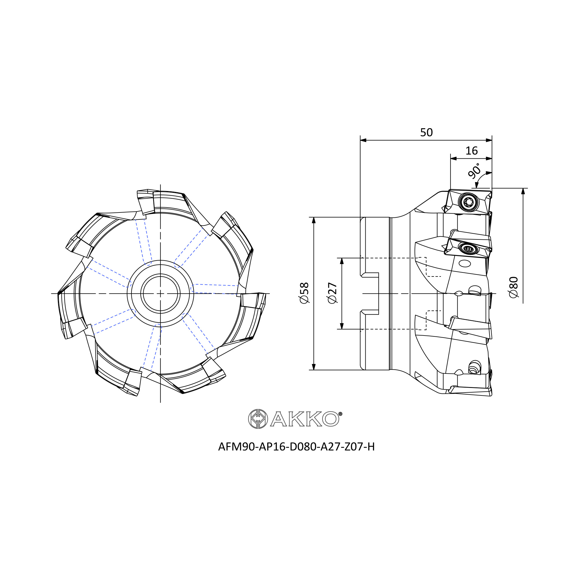 AKKO AFM90-AP16-D080-A27-Z07-H — фото 3