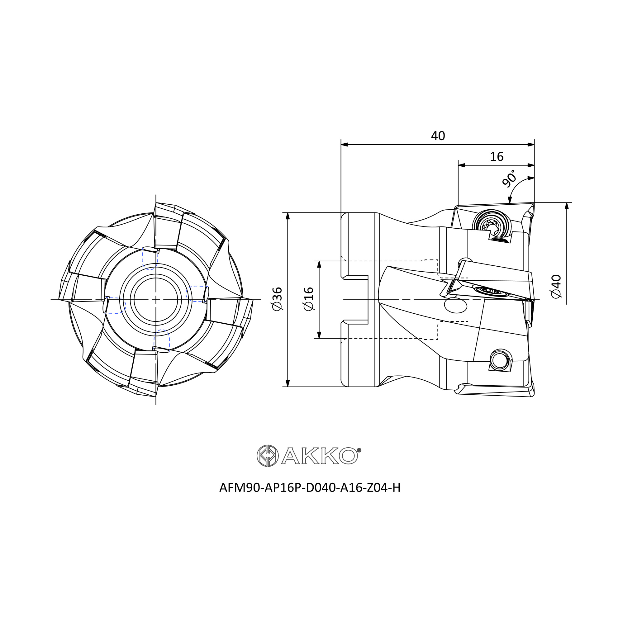 AKKO AFM90-AP16P-D040-A16-Z04-H — фото 3