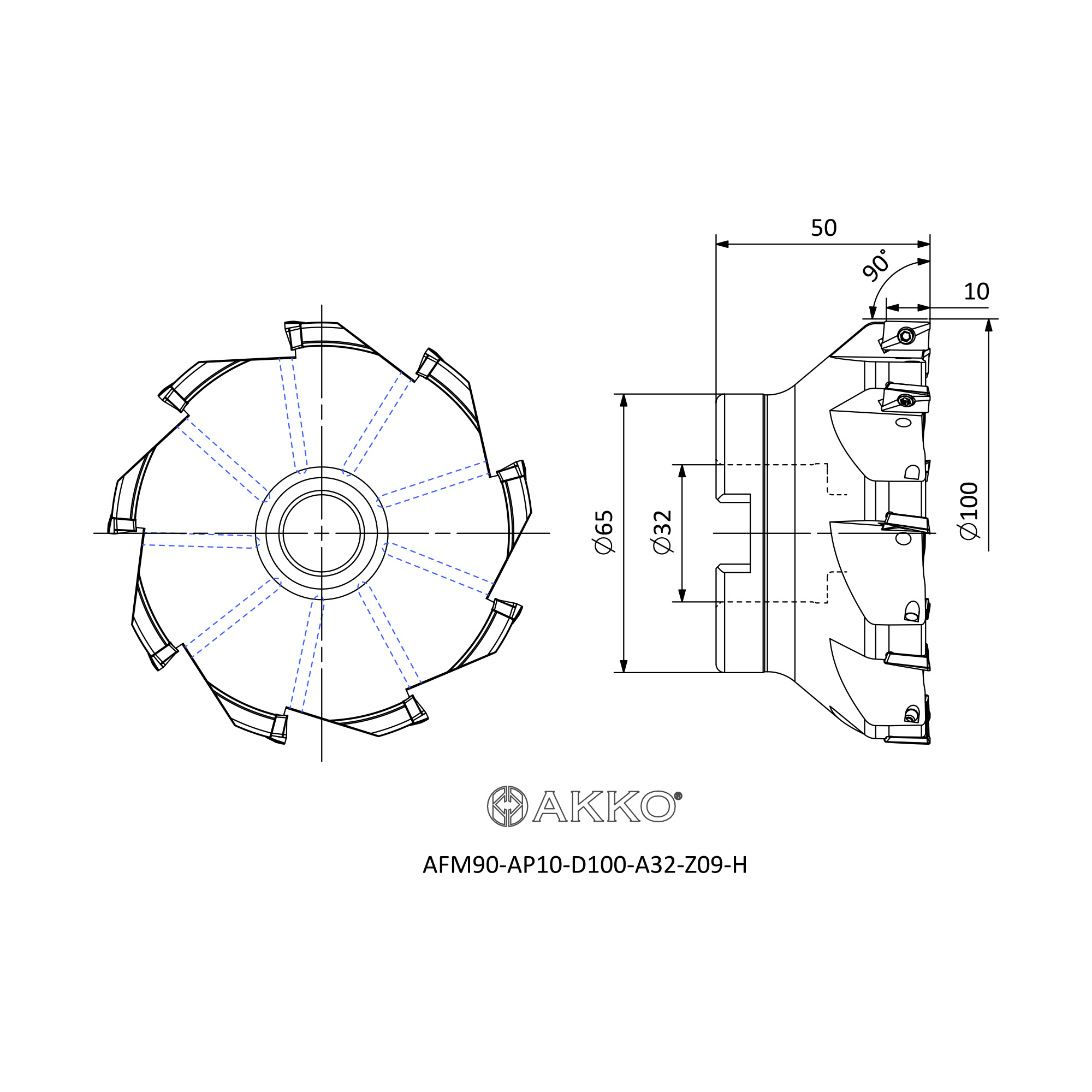 AKKO AFM90-AP10-D100-A32-Z09-H — фото 3