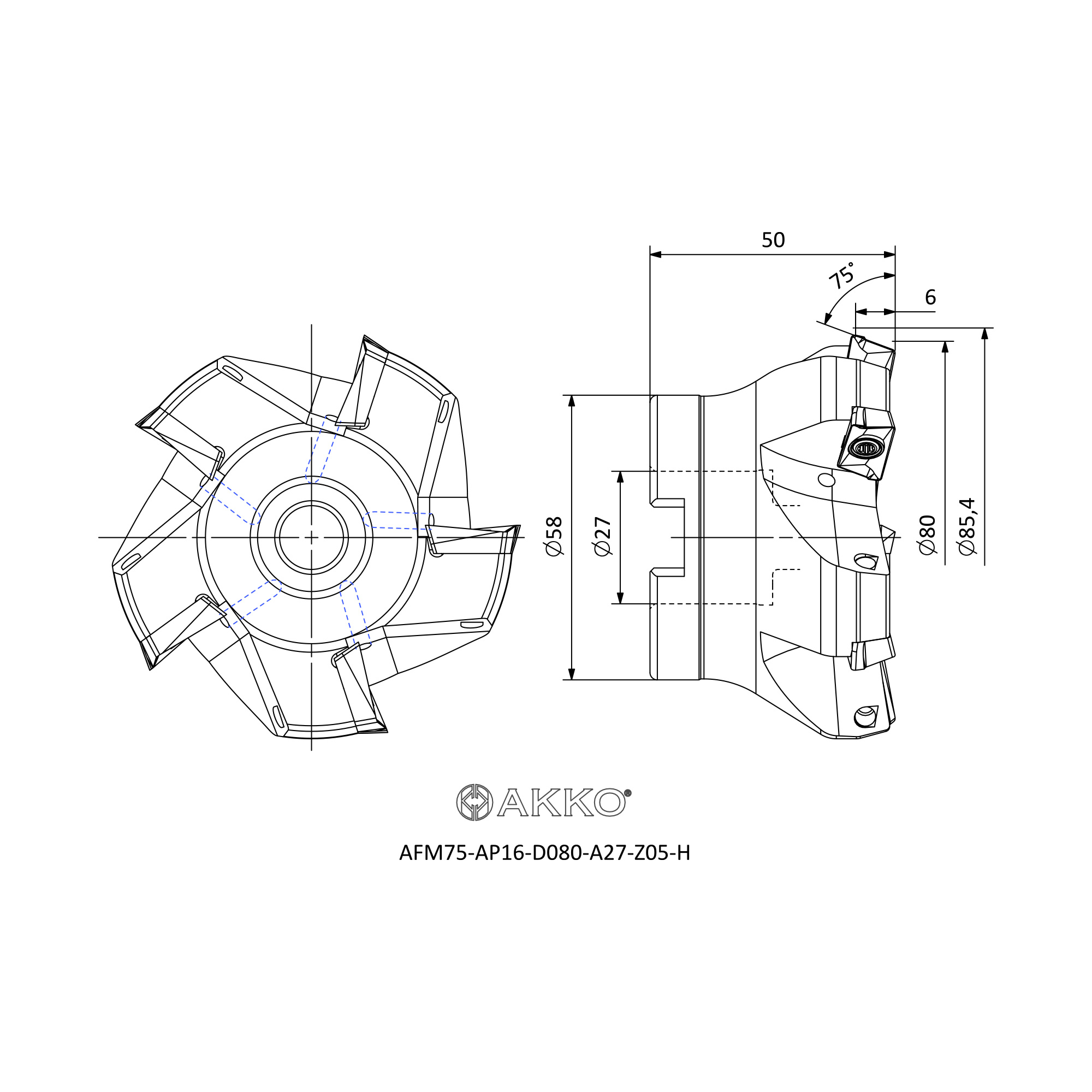 AKKO AFM75-AP16-D080-A27-Z05-H — фото 3