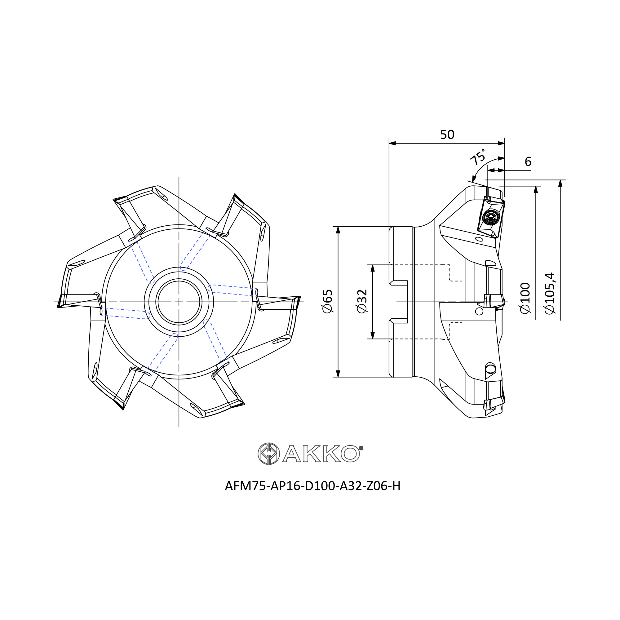 AKKO AFM75-AP16-D100-A32-Z06-H — фото 3