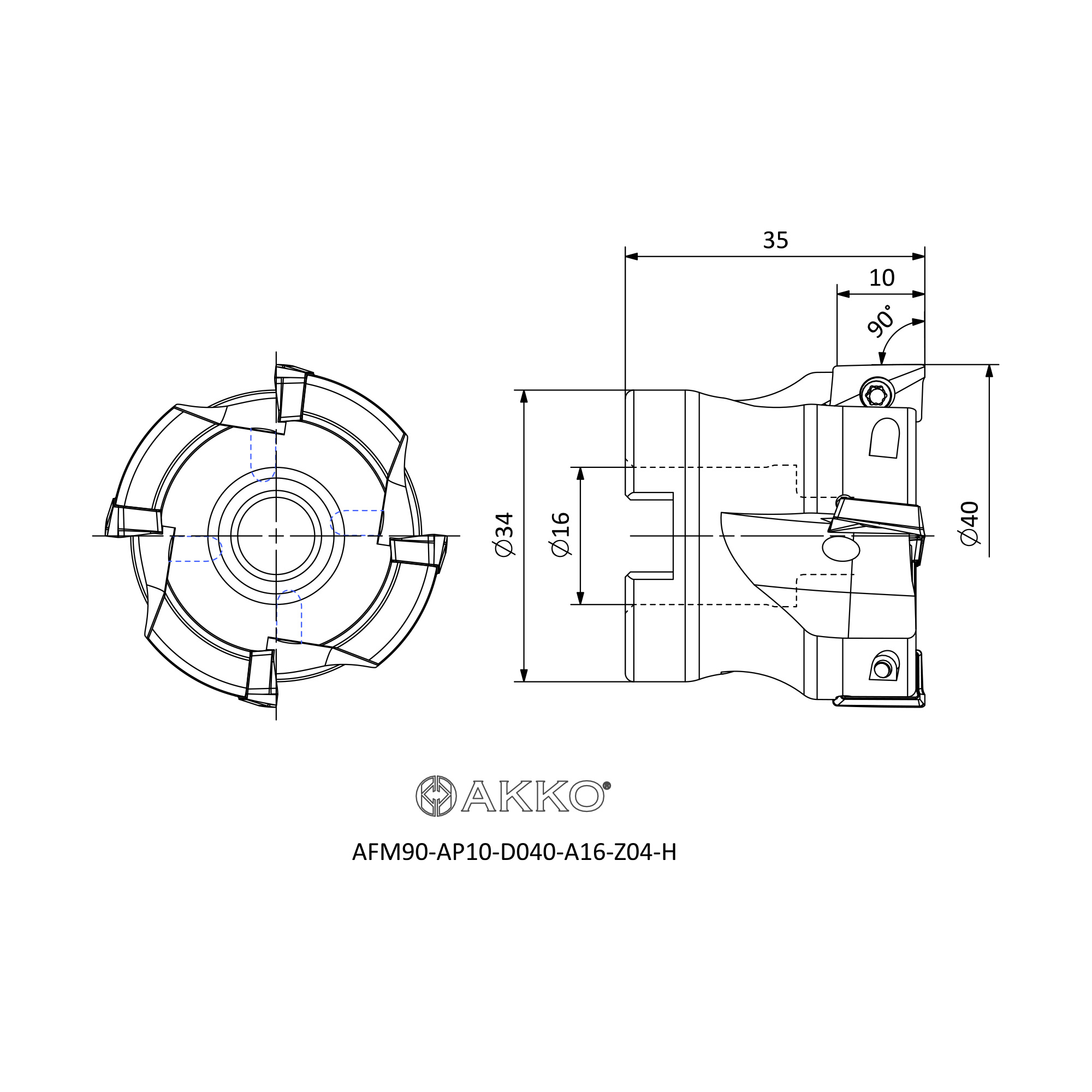 AKKO AFM90-AP10-D040-A16-Z04-H — фото 3