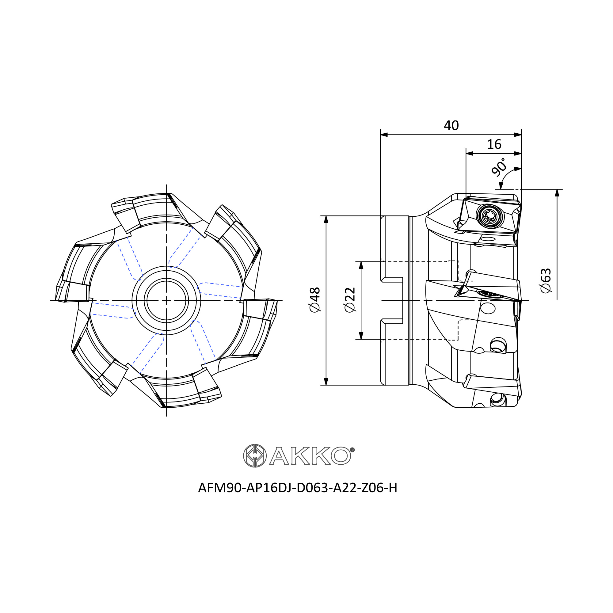 AKKO AFM90-AP16DJ-D063-A22-Z06-H — фото 3