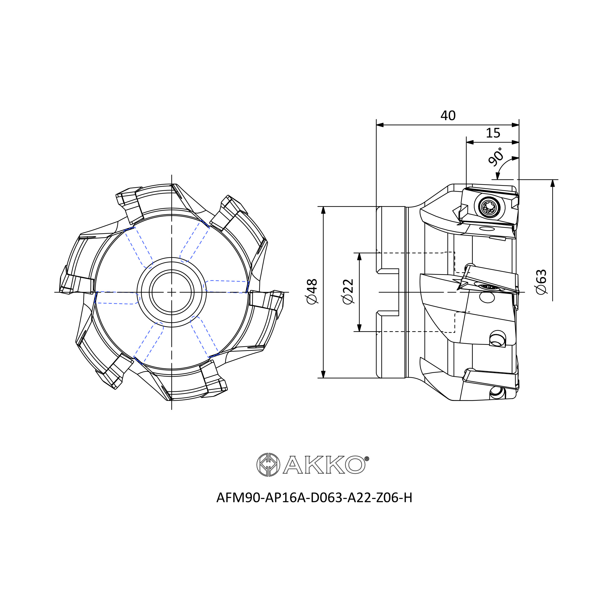 AKKO AFM90-AP16A-D063-A22-Z06-H — фото 3