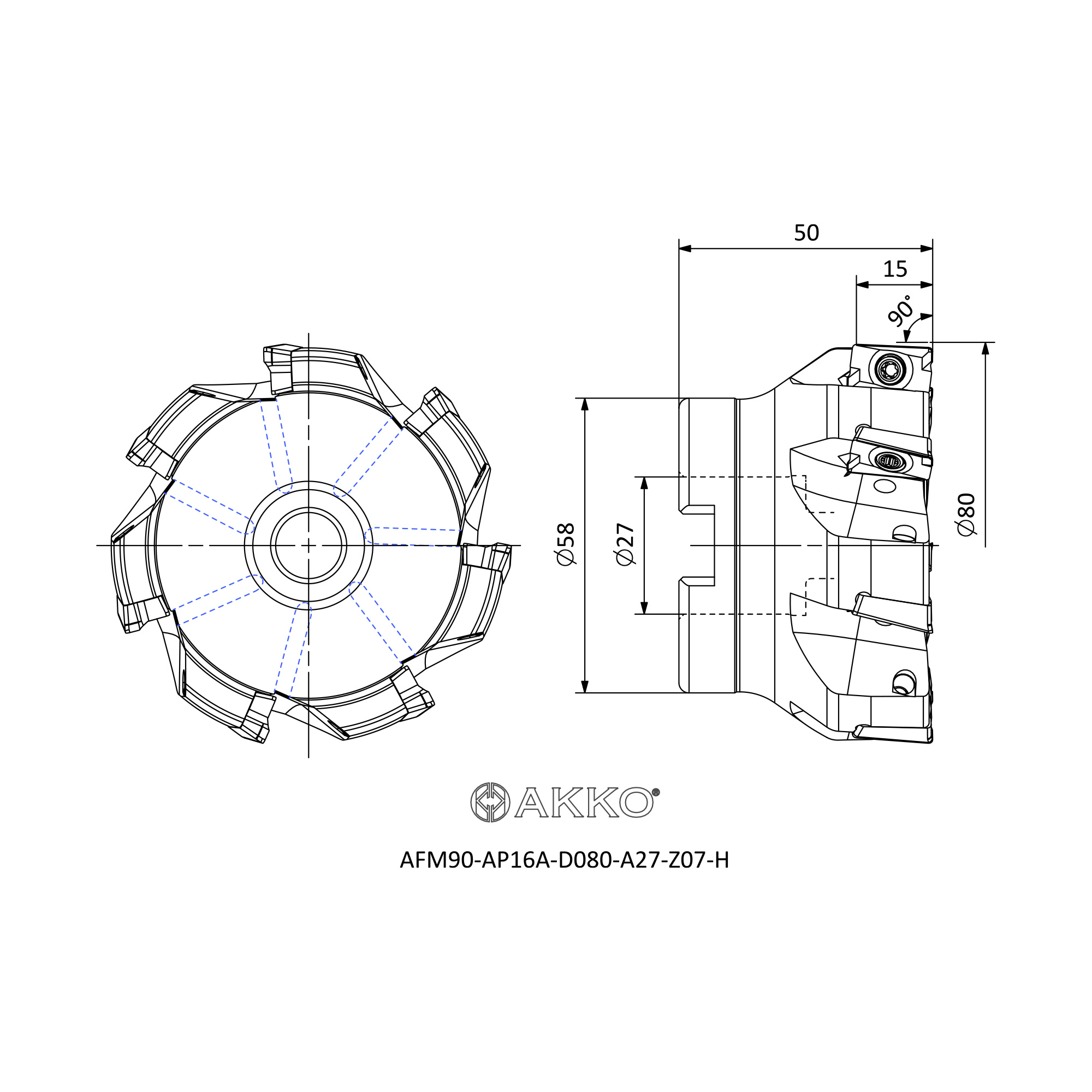 AKKO AFM90-AP16A-D080-A27-Z07-H — фото 3