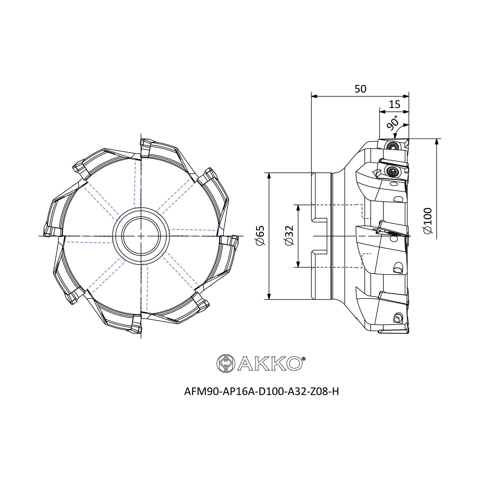 AKKO AFM90-AP16A-D100-A32-Z08-H — фото 3