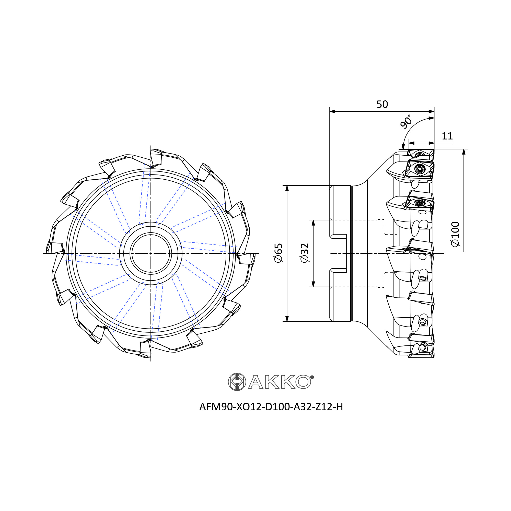 AKKO AFM90-XO12-D100-A32-Z12-H — фото 3