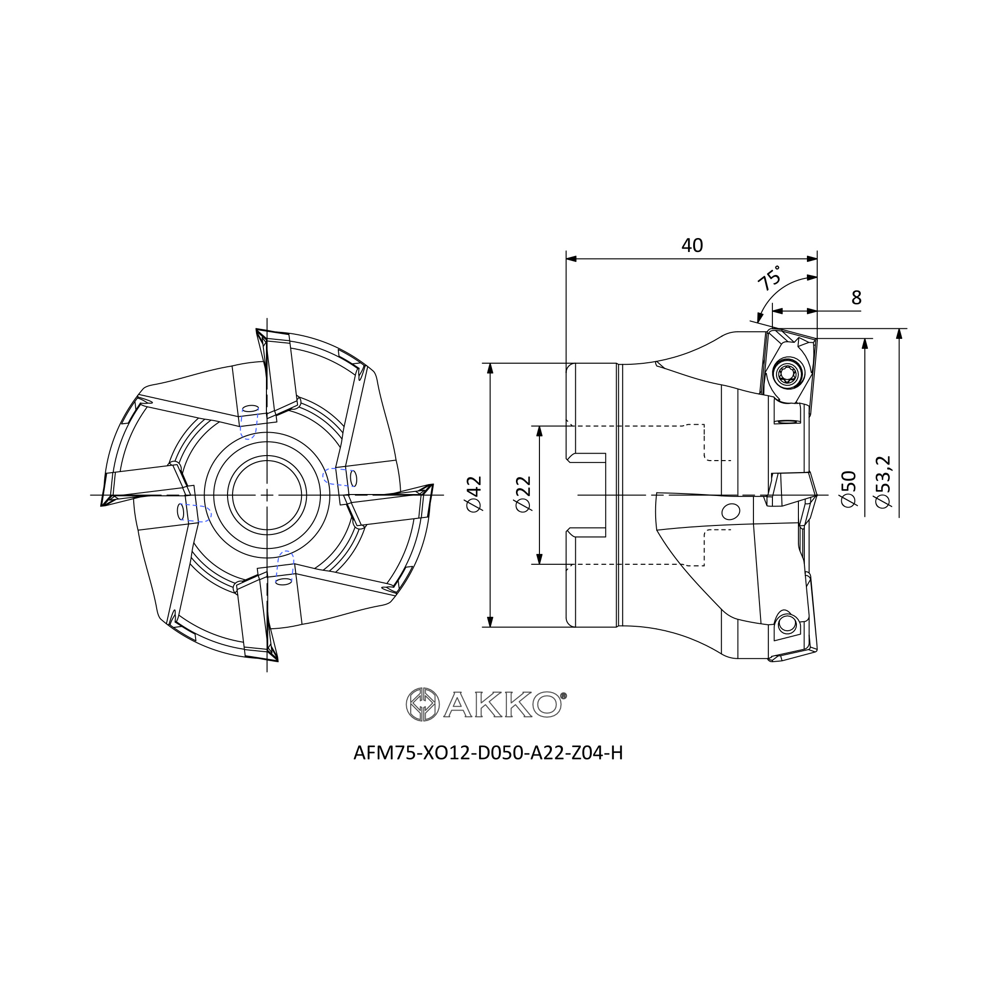 AKKO AFM75-XO12-D050-A22-Z04-H — фото 3