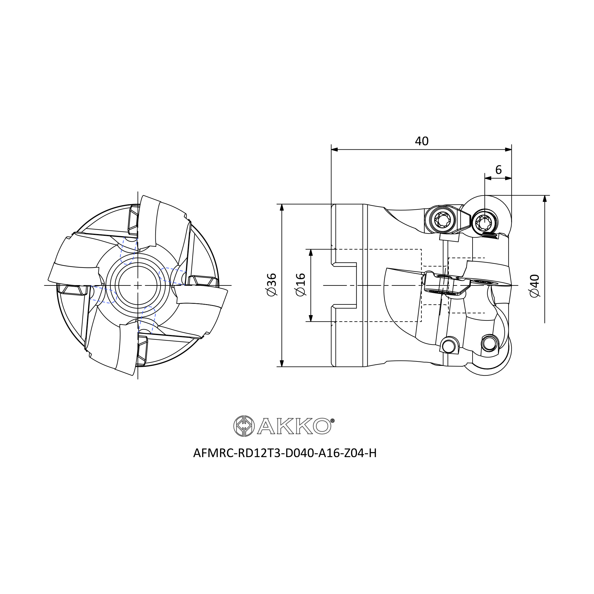 AKKO AFMRC-RD12T3-D040-A16-Z04-H — фото 3