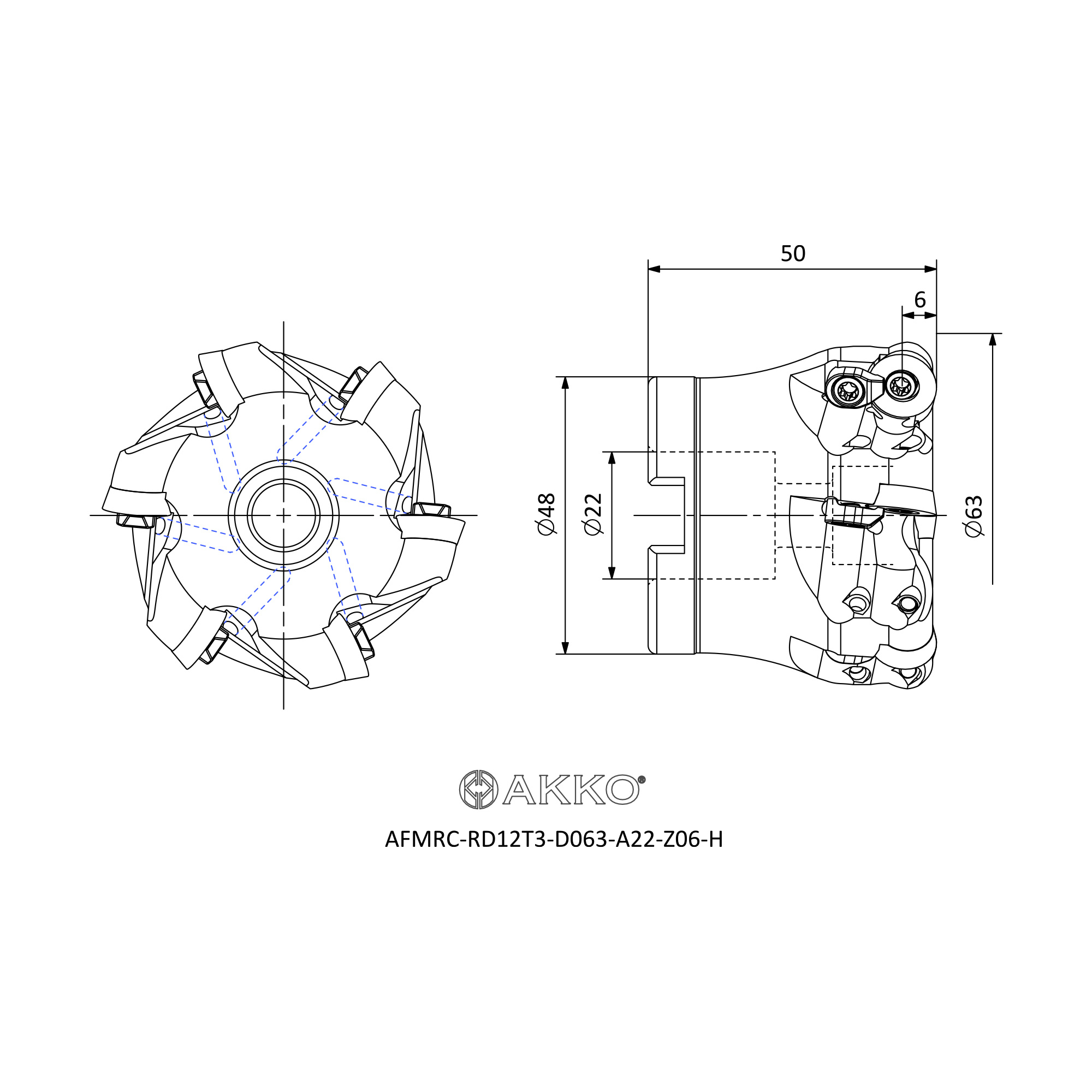 AKKO AFMRC-RD12T3-D063-A22-Z06-H — фото 3