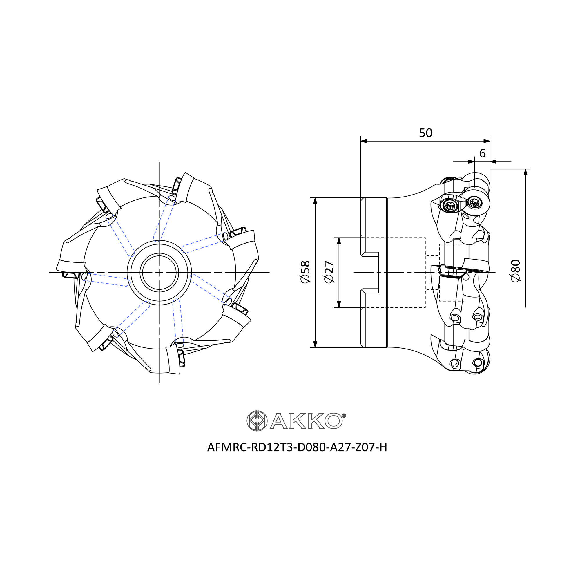 AKKO AFMRC-RD12T3-D080-A27-Z07-H — фото 3