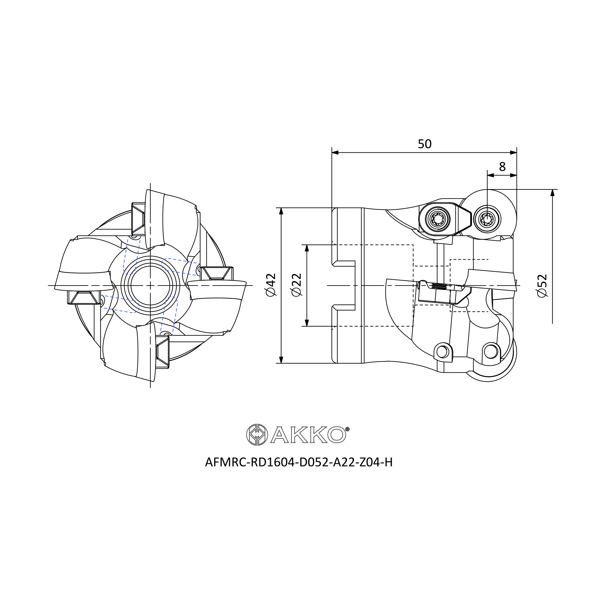 AKKO AFMRC-RD1604-D052-A22-Z04-H — фото 3