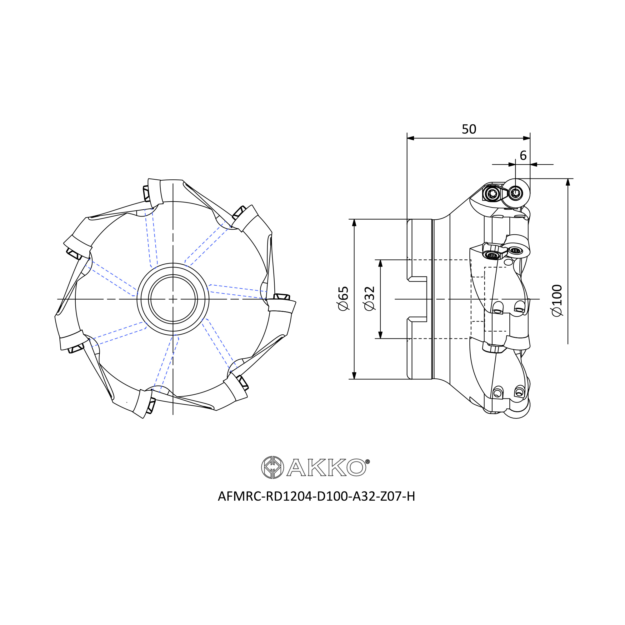 AKKO AFMRC-RD1204-D100-A32-Z07-H — фото 3