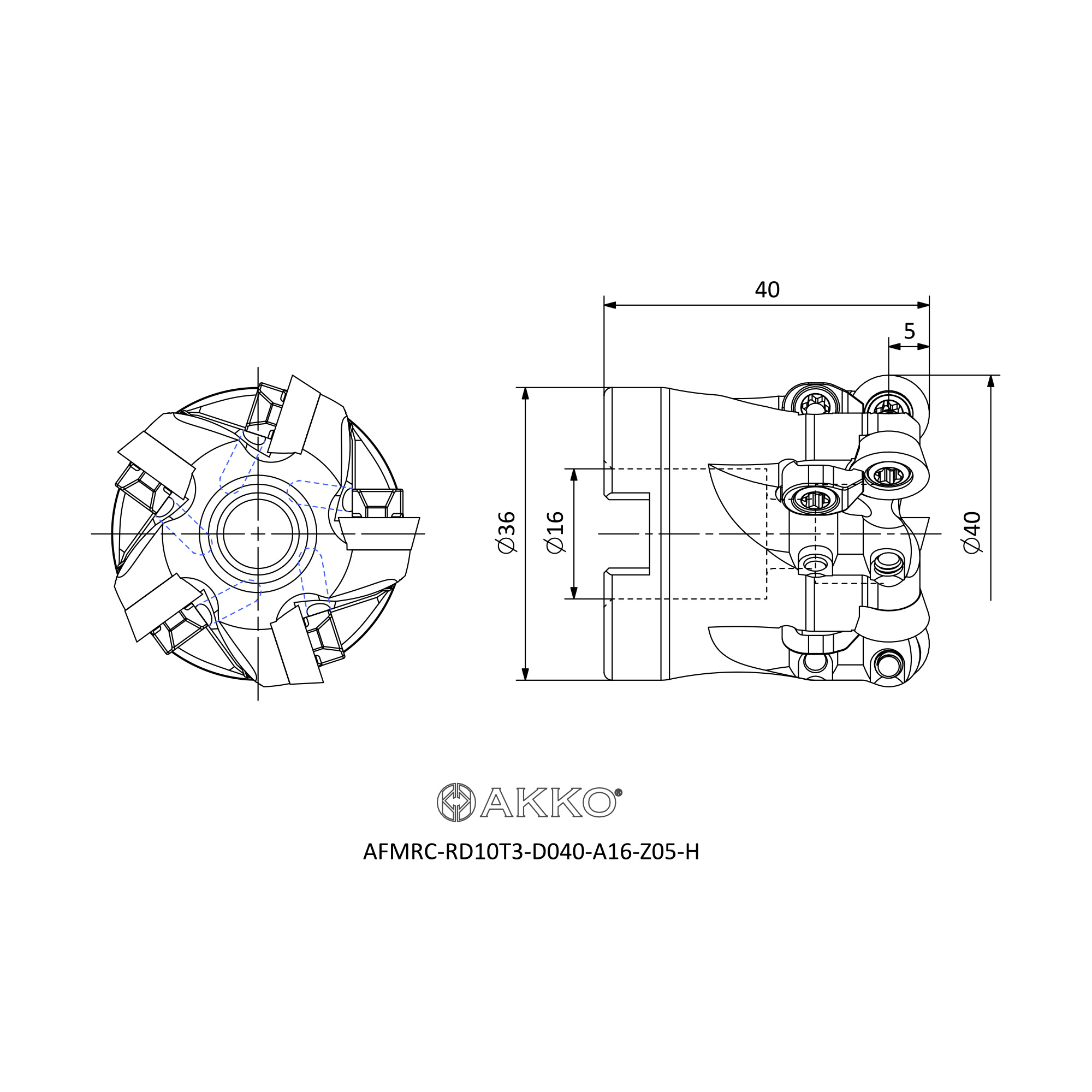 AKKO AFMRC-RD10T3-D040-A16-Z05-H — фото 3