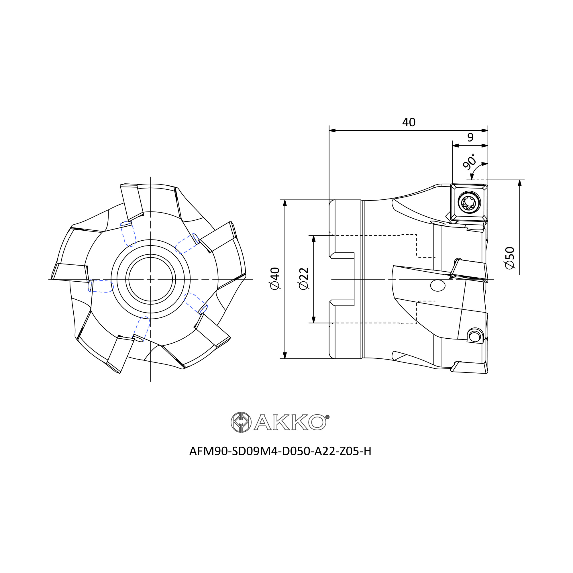 AKKO AFM90-SD09M4-D050-A22-Z05-H — фото 3