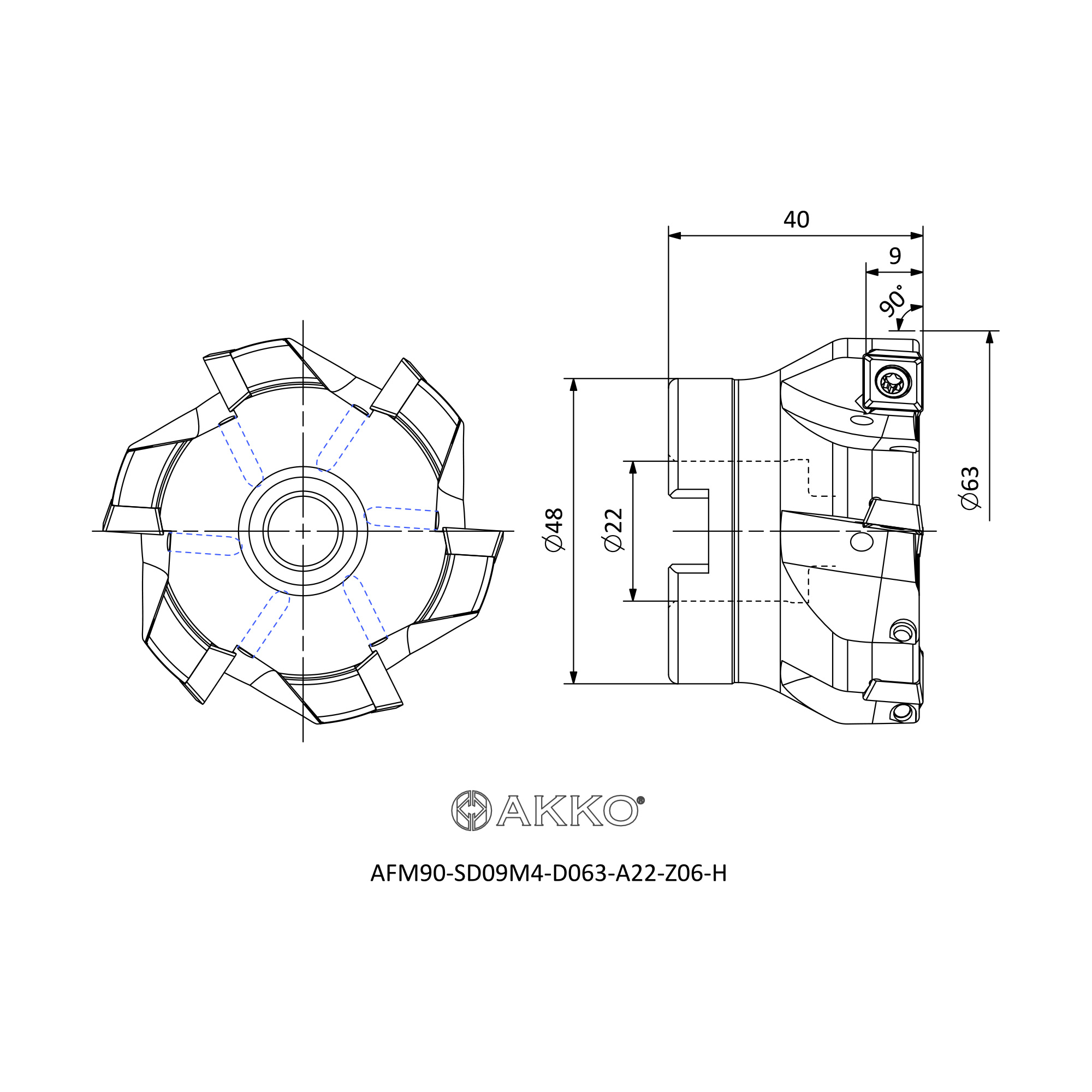 AKKO AFM90-SD09M4-D063-A22-Z06-H — фото 3