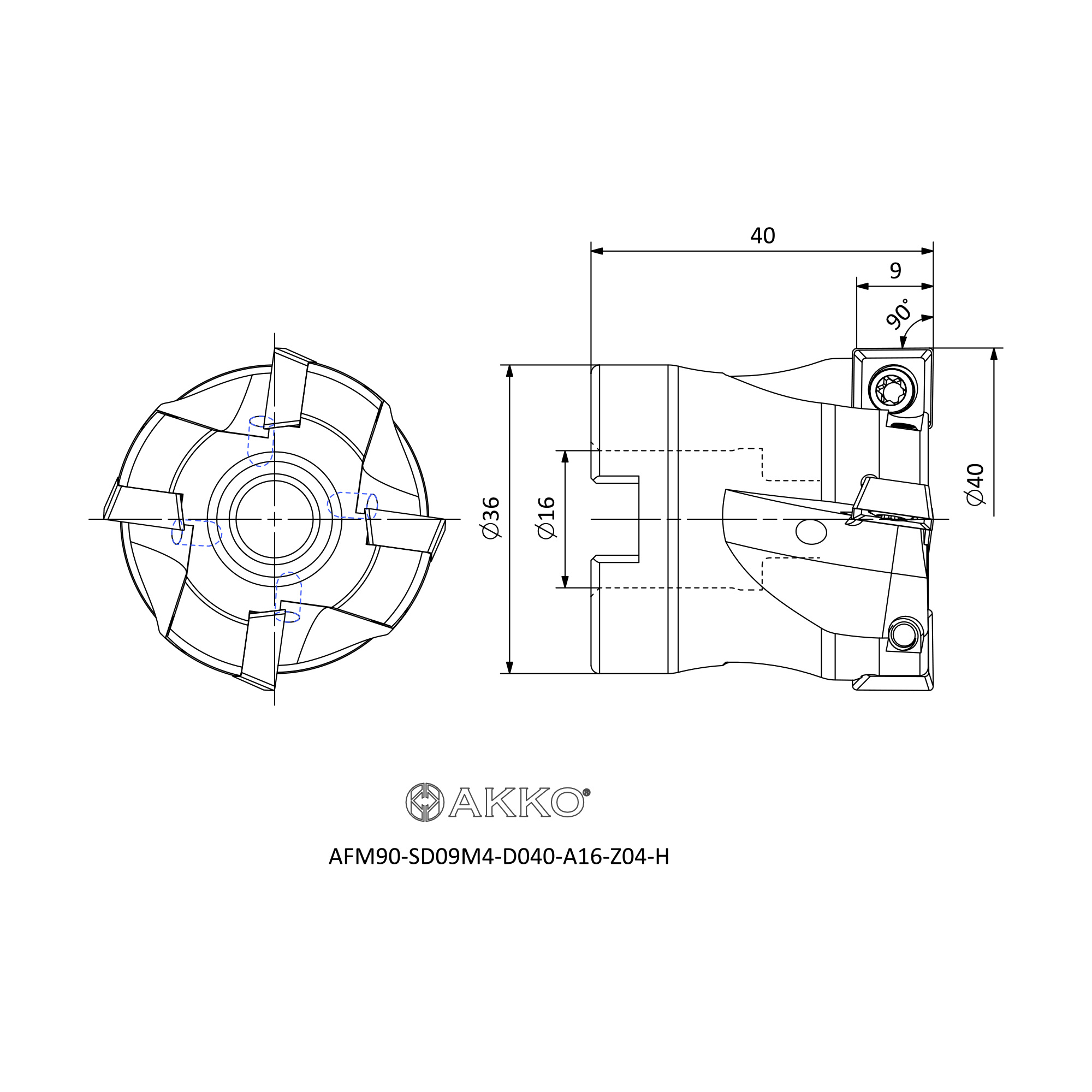 AKKO AFM90-SD09M4-D040-A16-Z04-H — фото 3