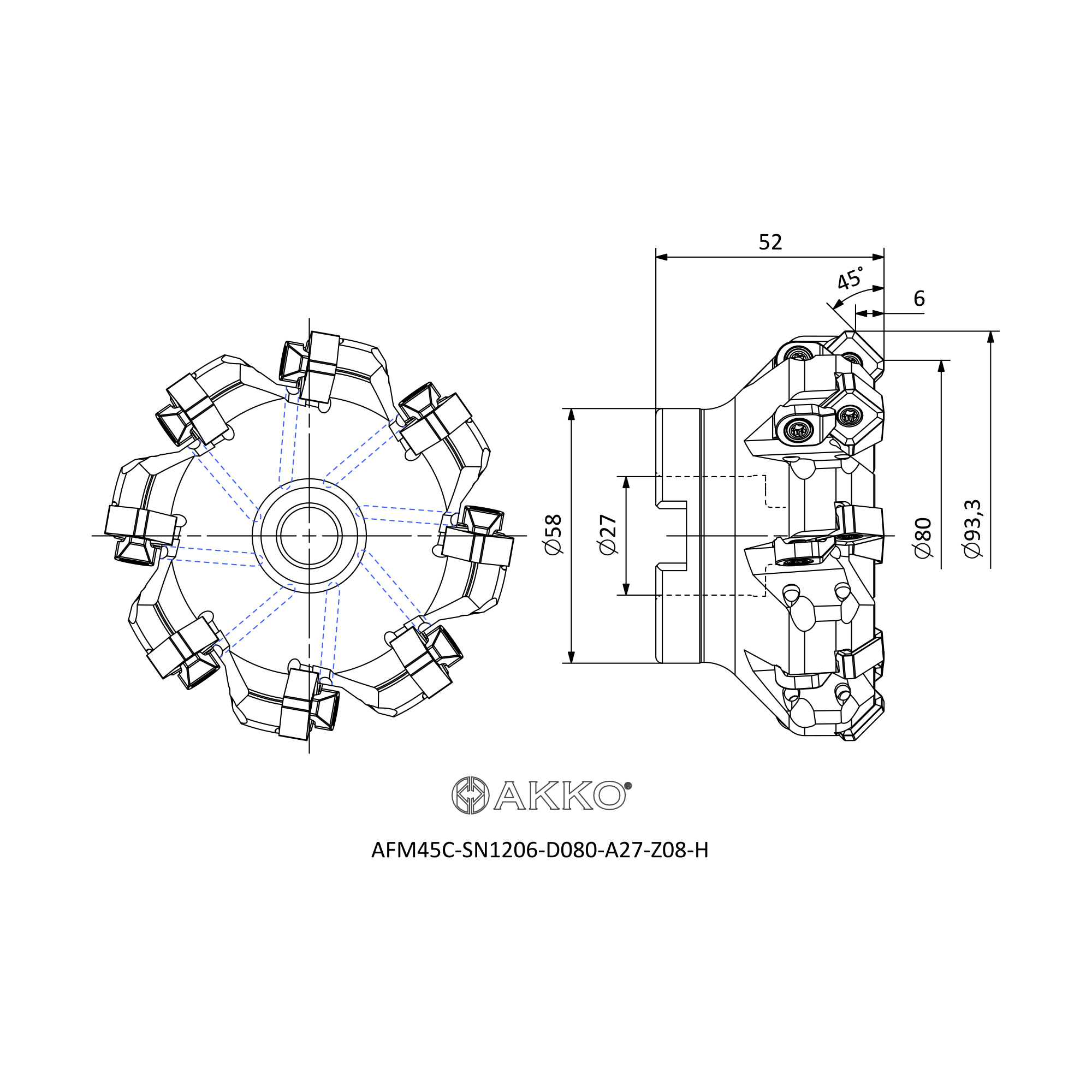 AKKO AFM45C-SN1206-D080-A27-Z08-H — фото 3