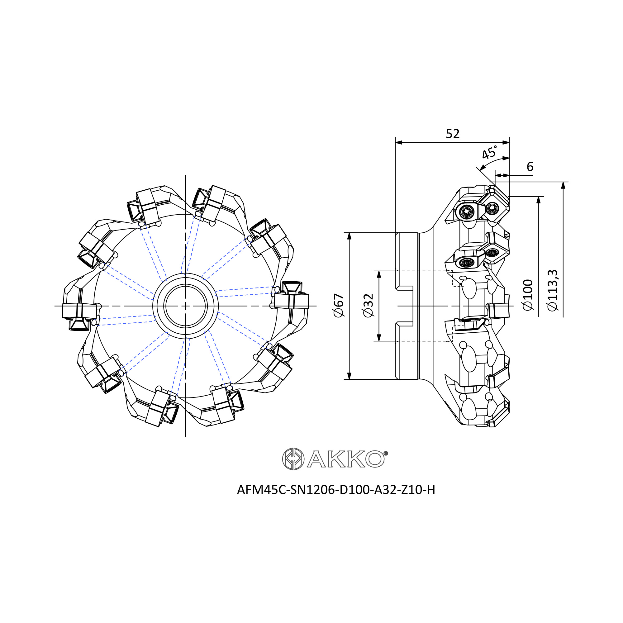 AKKO AFM45C-SN1206-D100-A32-Z10-H — фото 3