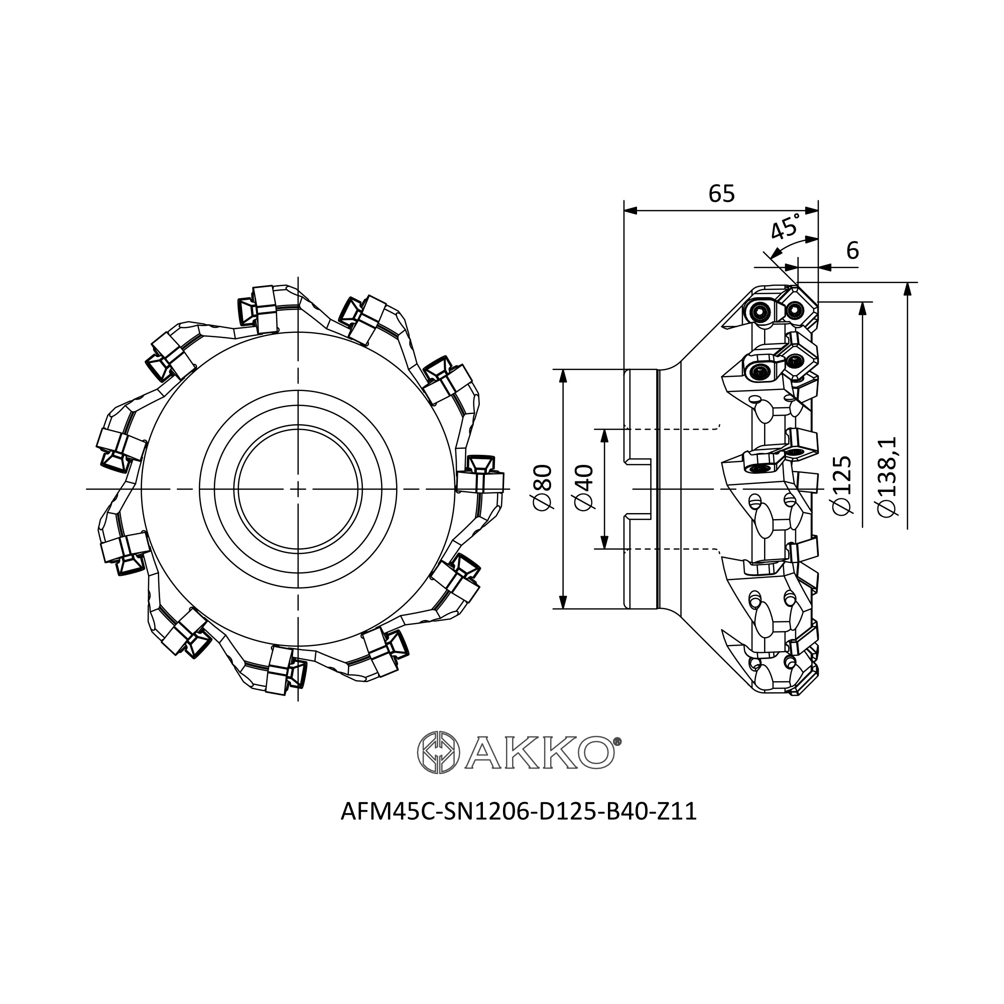 AKKO AFM45C-SN1206-D125-B40-Z11 — фото 3