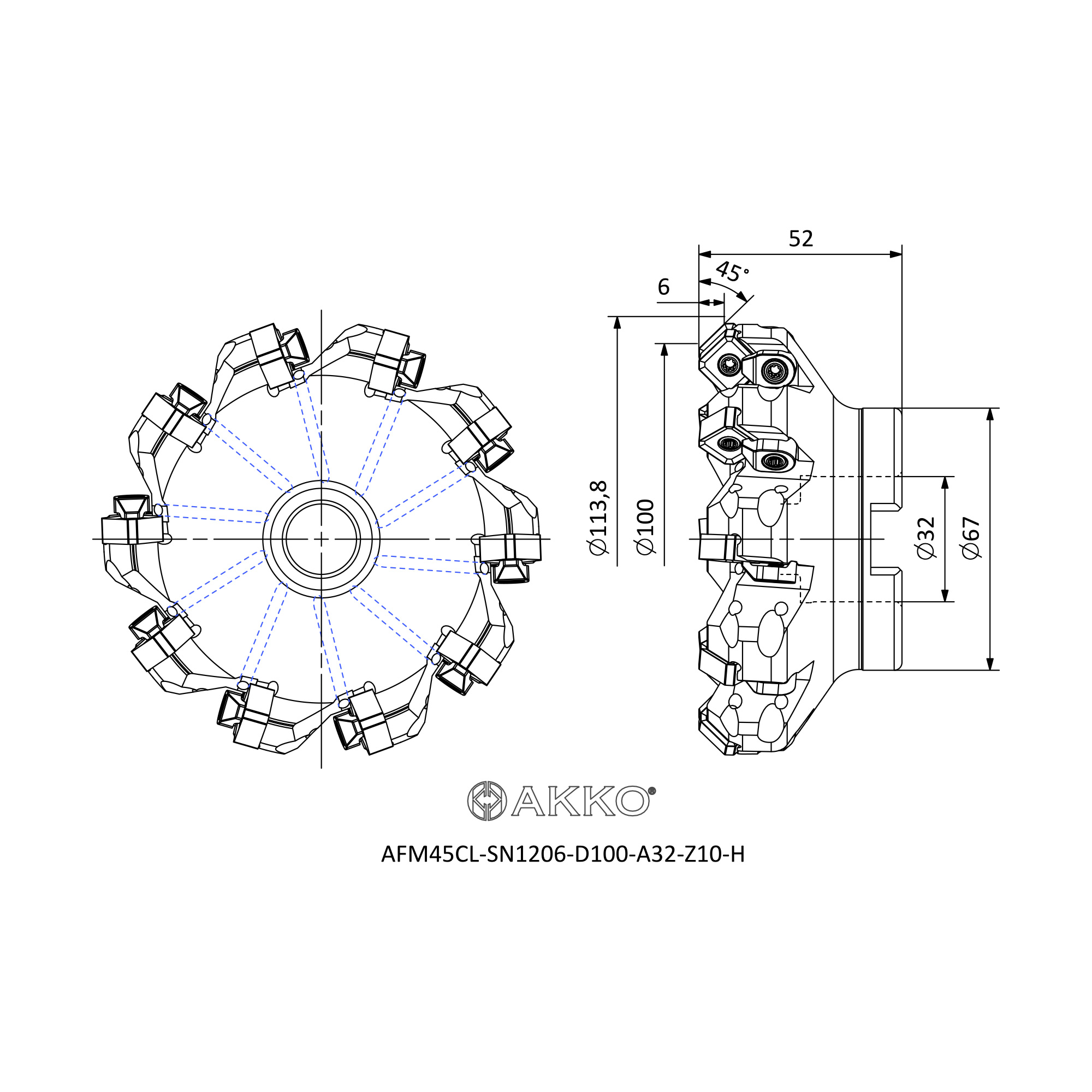 AKKO AFM45CL-SN1206-D100-A32-Z10-H — фото 3