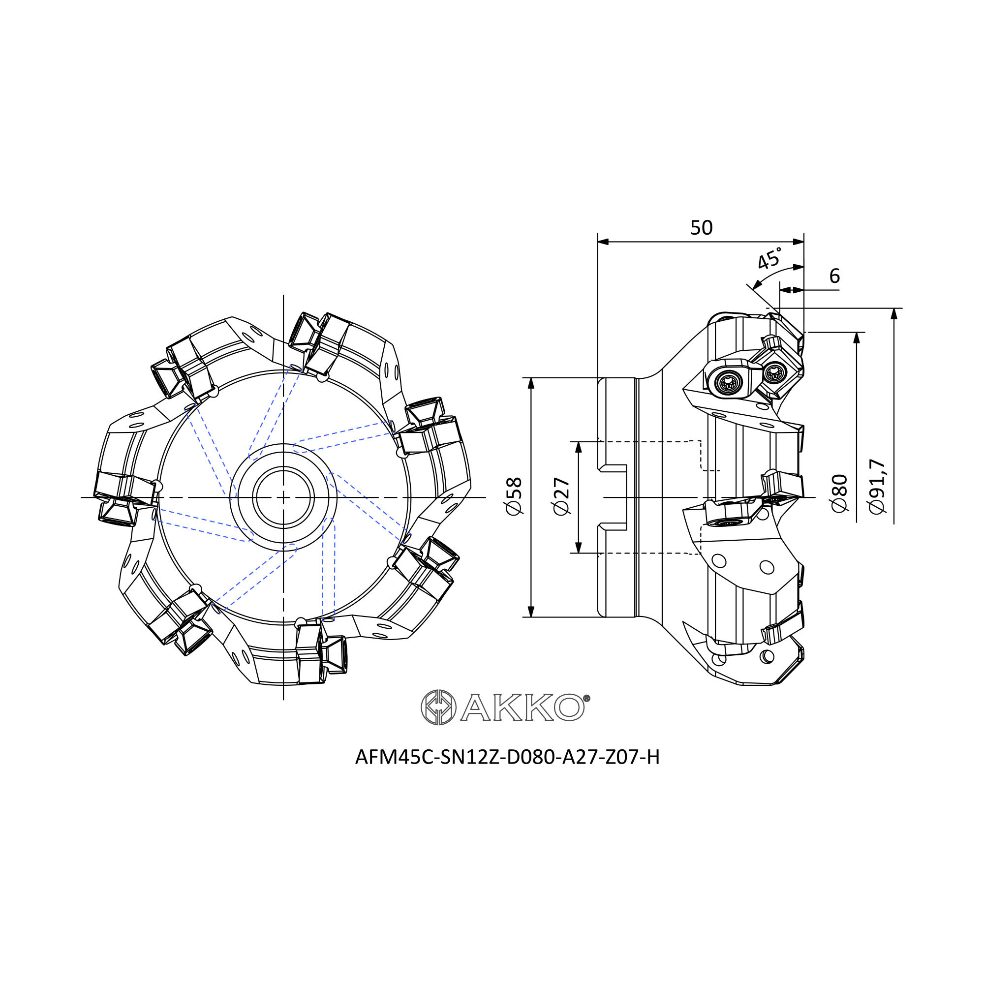 AKKO AFM45C-SN12Z-D080-A27-Z07-H — фото 3