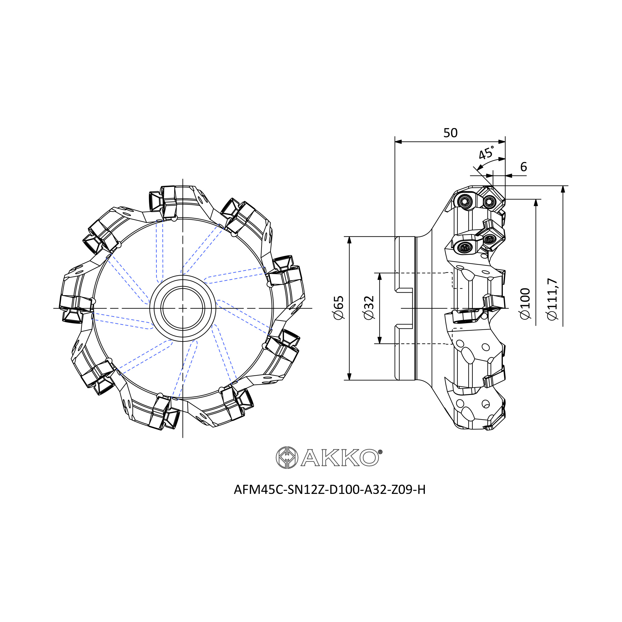 AKKO AFM45C-SN12Z-D100-A32-Z09-H — фото 3