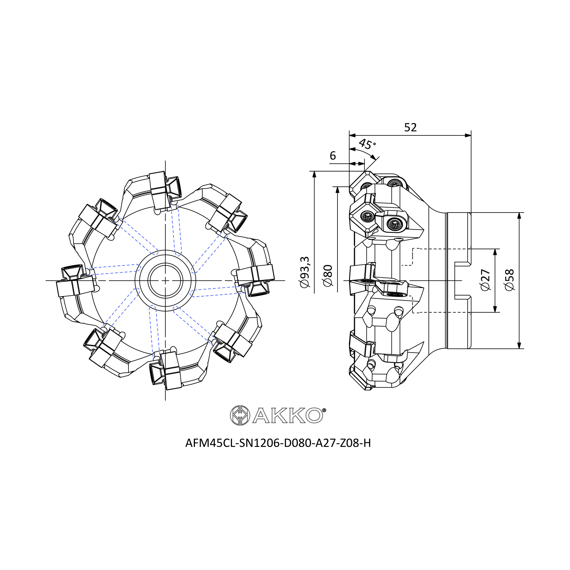 AKKO AFM45CL-SN1206-D080-A27-Z08-H — фото 3