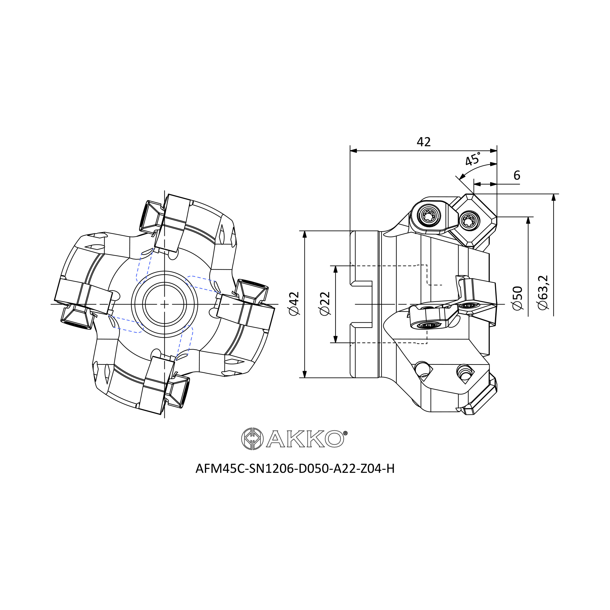 AKKO AFM45C-SN1206-D050-A22-Z04-H — фото 3