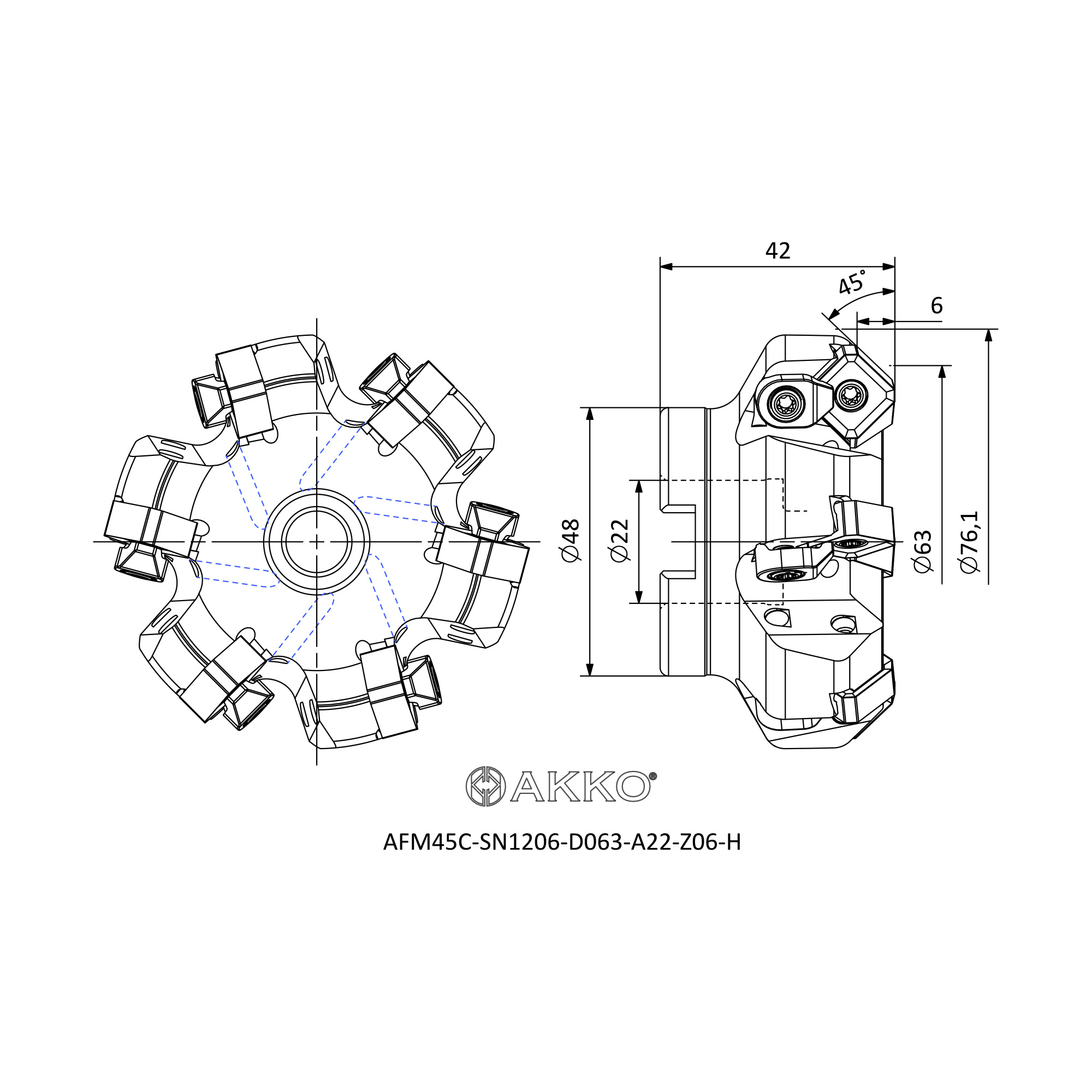 AKKO AFM45C-SN1206-D063-A22-Z06-H — фото 3