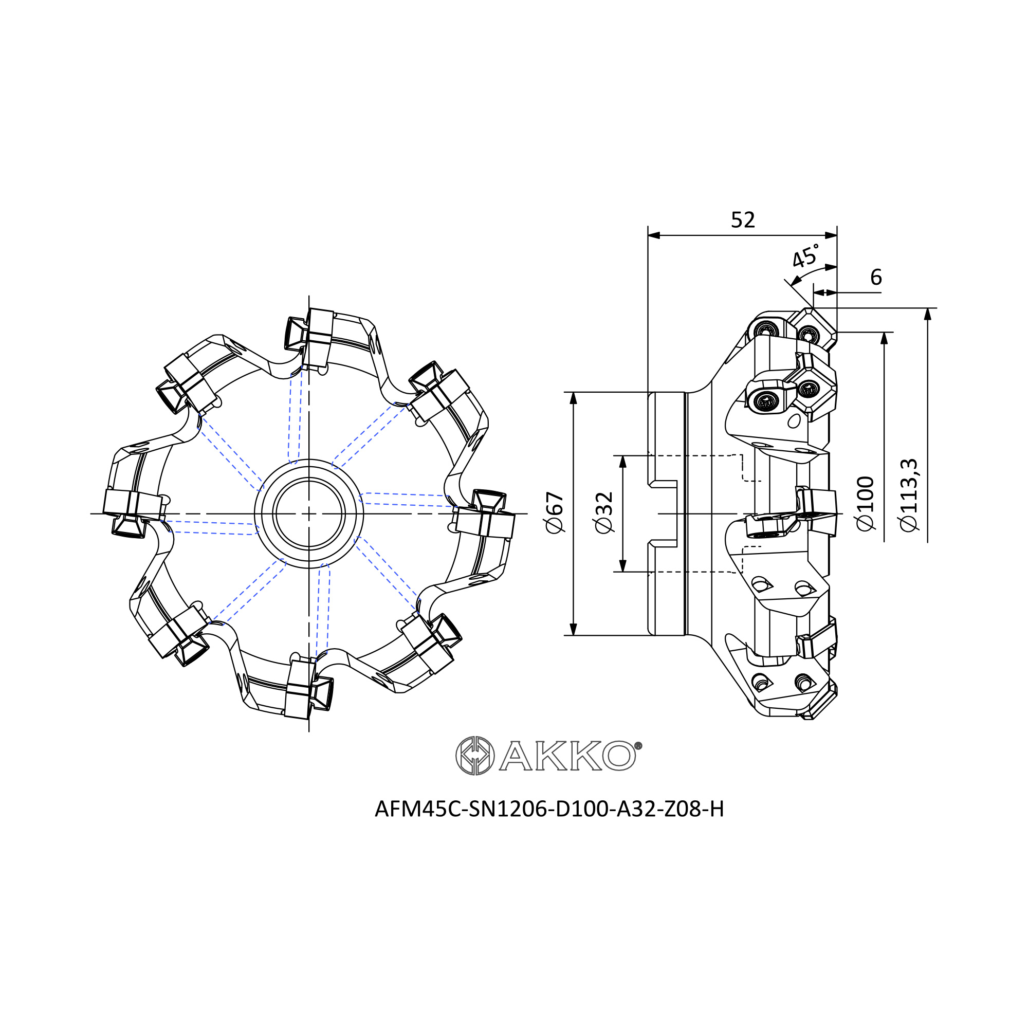 AKKO AFM45C-SN1206-D100-A32-Z08-H — фото 3