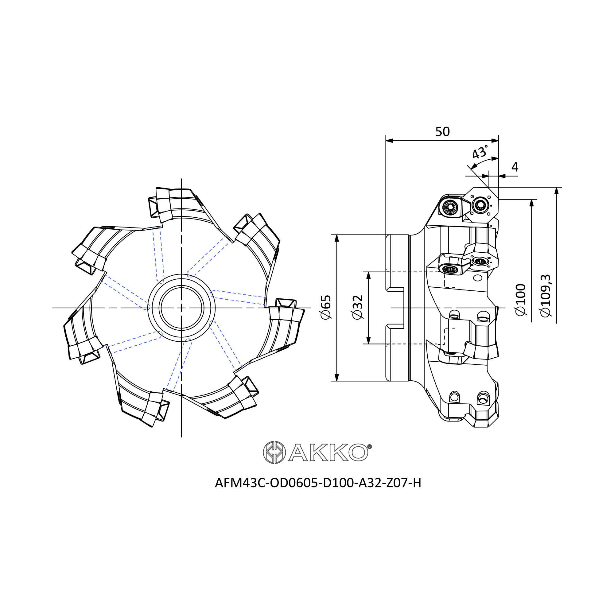 AKKO AFM43C-OD0605-D100-A32-Z07-H — фото 3