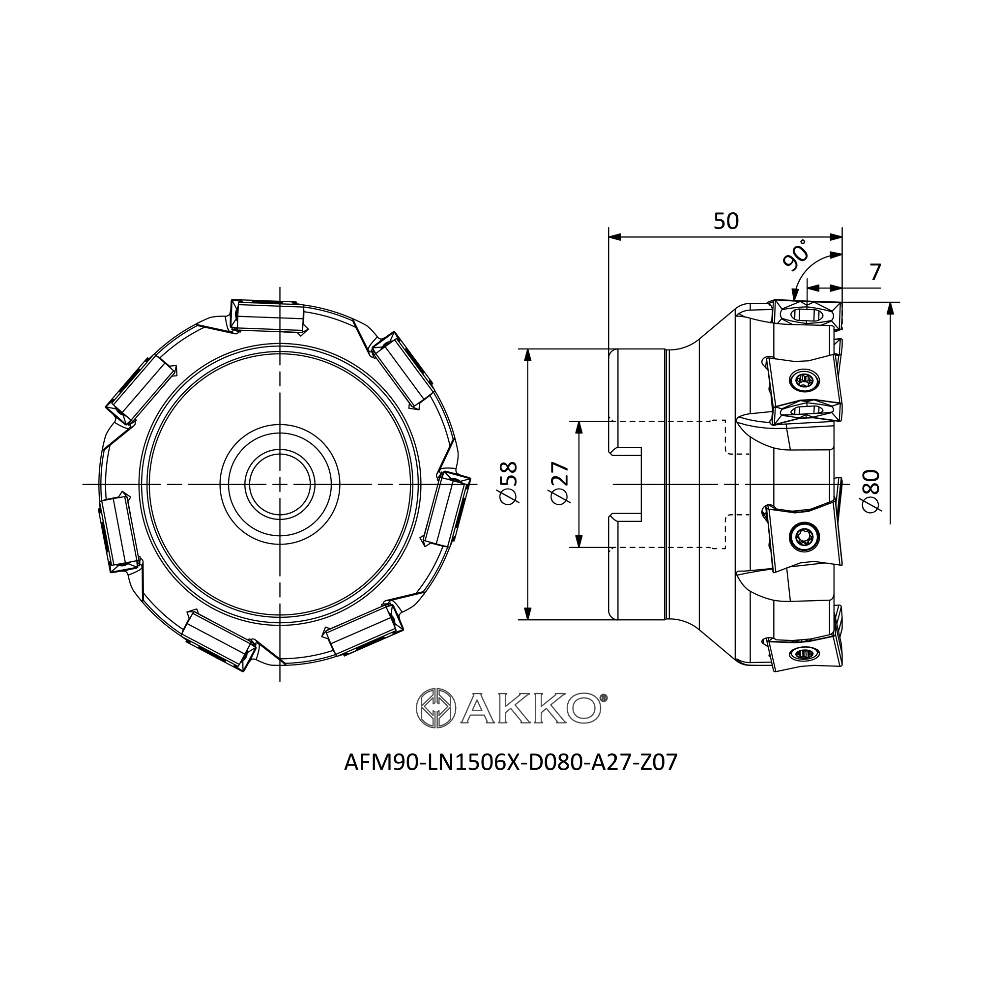 AKKO AFM90-LN1506X-D080-A27-Z07 — фото 3