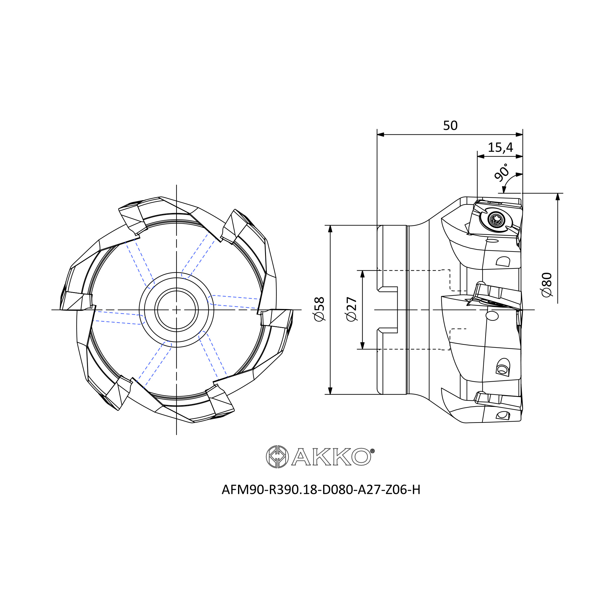 AKKO AFM90-R390.18-D080-A27-Z06-H — фото 3