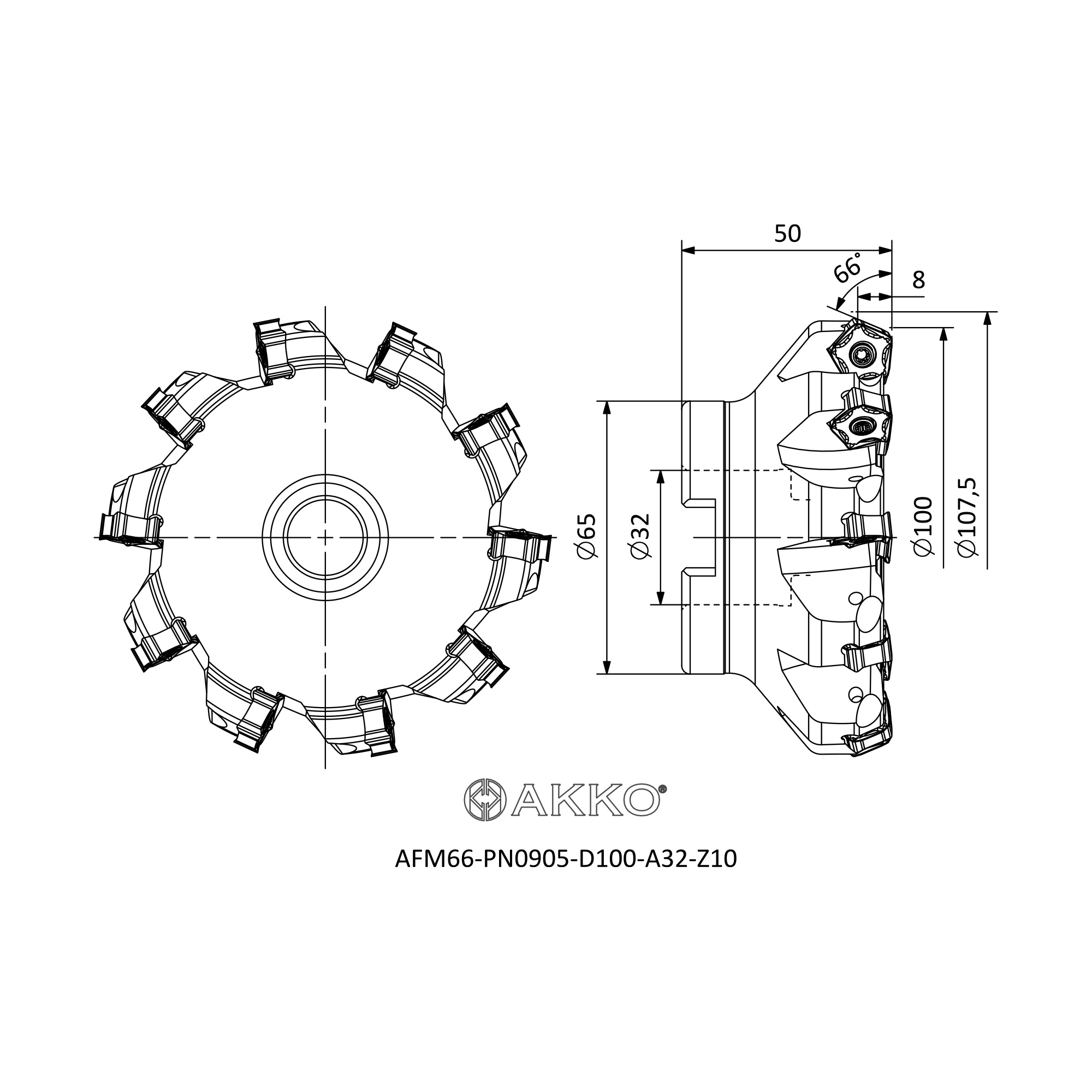 AKKO AFM66-PN0905-D100-A32-Z10 — фото 3
