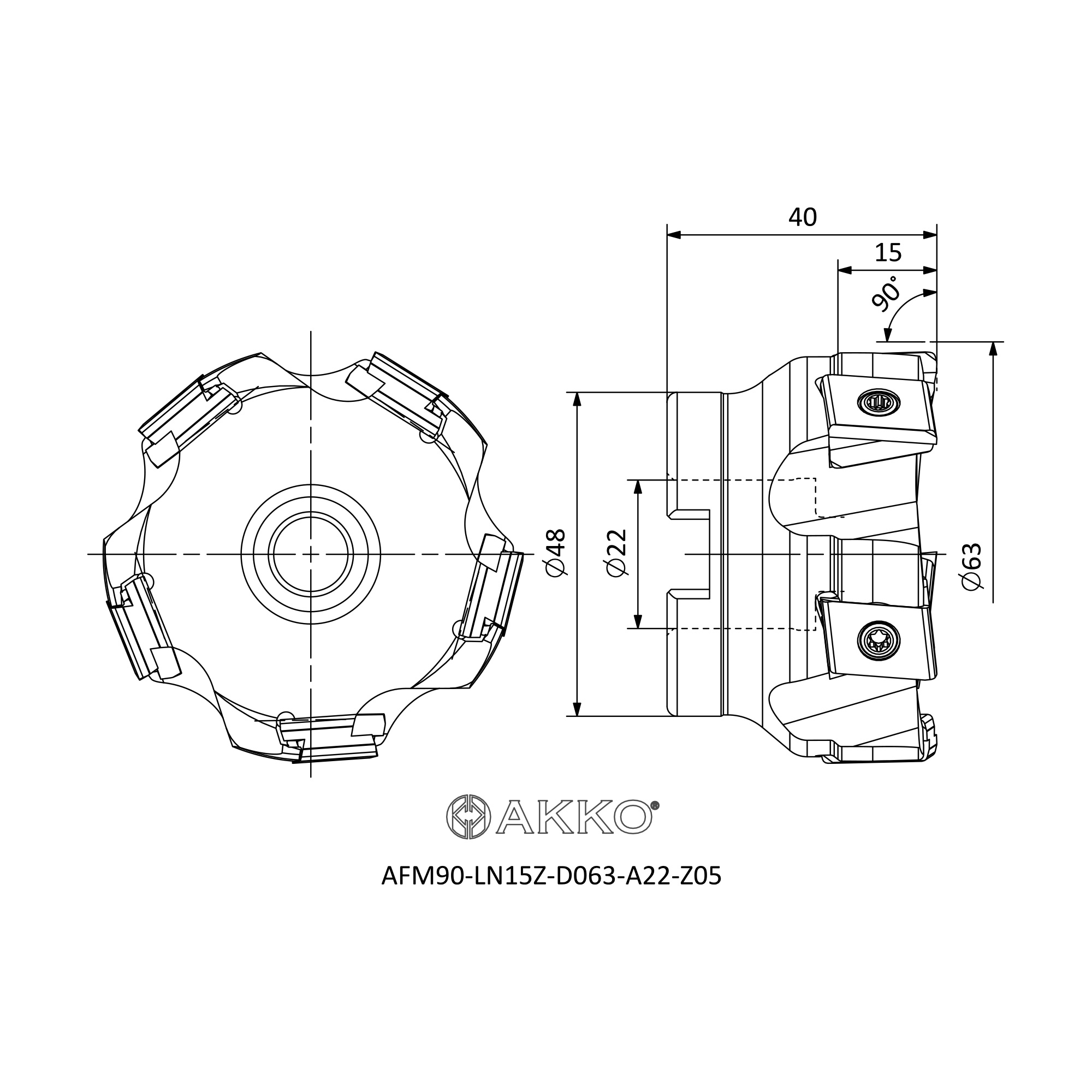 AKKO AFM90-LN15Z-D063-A22-Z05 — фото 3